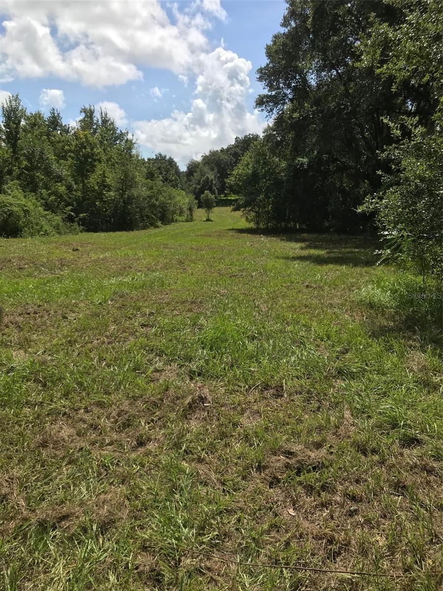 Spectacular 10 acre parcel! The property is all high and dry with no HOA. This parcel is just waiting for you to come build your custom dream home and out buildings. This property accents the natural beauty of old Florida with gorgeous majestic oaks. The parcel is fenced on all sides and has a gated entry. Conveniently located near major roadways, area attractions, city parks, fitness trails and shopping.
