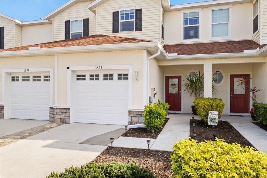 This charming 2017-built townhouse situated in the Lakeside Plantation community offers an excellent opportunity for comfortable and resort-style living. With three spacious bedrooms, two full bathrooms, and a half bath, it provides ample space for family and guests. The open floor plan welcomes you with a modern kitchen featuring newer appliances and granite countertops, seamlessly connected to the dining and living areas—perfect for entertaining. Step outside to your fully screened lanai, ideal for relaxation and gatherings. Plus, it’s located outside the flood zone, offering peace of mind. Seller(s) are also offering a 1 full year paid for HOME WARRANTY!