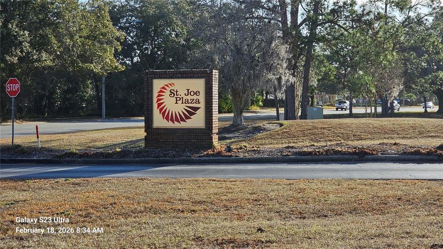 This 750-square-foot space offers a wide open space with 1 room that could be used as an office or storage. The flexible layout allows you to design the space exactly how you envision it—whether for retail, office, studio, or other commercial use.
The property includes a restroom and storage area in the rear of the unit.

The Plaza has a wide range of Businesses that bring customers to the Plaza. ACE, Arron's, The Flagler County Tax Collector, The Brown Dog Bar, and an ice cream & sandwich shop, just to name a few.