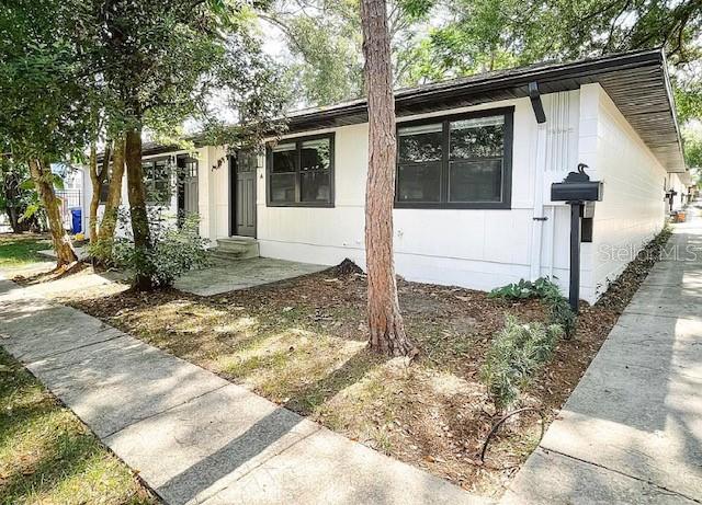 Welcome to Lakelandia! This 660 square foot 1 bedroom/1 bathroom garden-style apartment has been completely renovated with upscale finishes, including: floors, washer/dryer, sound blocking windows, stainless steel appliances, dimmable light fixtures/fan, new bathroom, countertops. Store everything you need in the giant walk-in closet, plus enjoy a large pantry in the kitchen. Garden views compliment this freshly renovated oasis, which is a few blocks away from /walking distance to the Lakeland Public Library, Mister Fish, Lake Morton and more! Apartment includes one parking spot. Additional parking available for an additional fee. Pets welcome for an additional fee. Rent includes water and lawn maintenance.