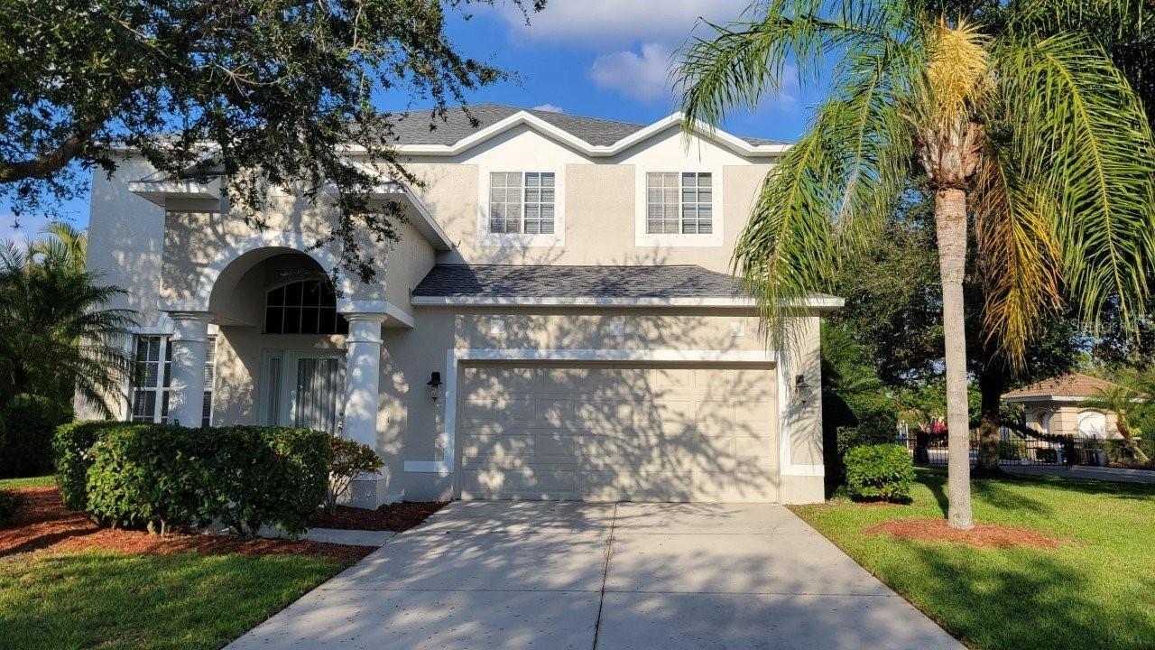 Annual rental home located in the gated community of Stoneybrook Heritage Harbour! This home is a perfect blend of luxury living and resort-style amenities. Step into this spacious four-bedroom, 3.5-bathroom home and be greeted by a grand formal living and dining area, perfect for entertaining guests or enjoying family dinners. The heart of the home lies in the expansive kitchen featuring beautiful cabinets, Corian countertops, stainless steel appliances, a convenient breakfast bar, and an inviting eat-in area overlooking the cozy great room. Step outside to the screened-in lanai and soak in the Florida sunshine. On the main level, you'll find a convenient half bathroom and a laundry room equipped with a washer and dryer for added convenience. Upstairs, retreat to the comfort of four bedrooms and three full bathrooms, including a luxurious primary bedroom boasting a sitting area, garden tub, shower, and two spacious closets. Indulge in the unparalleled amenities Stoneybrook has to offer, including an 18-hole championship golf course and restaurant, heated community pools, spa, fitness center, tennis courts, pickleball courts, dog park, fishing pier, and various sports facilities such as volleyball, basketball, and ball fields. Take advantage of the picnic areas, corn hole, bocce ball, shuffleboard, and playgrounds for endless entertainment. Conveniently located near beautiful beaches, Lakewood Ranch, Costco, UTC Mall, Ellenton Outlet Mall, airports, and I-75, this home offers the perfect blend of convenience and luxury living. Residents benefits package is available for an additional $35.00 per month.Association application required after approval through Gulf Coast and the lease is signed. Schedule your showing today and experience the epitome of Florida living! Available 7/10/2025