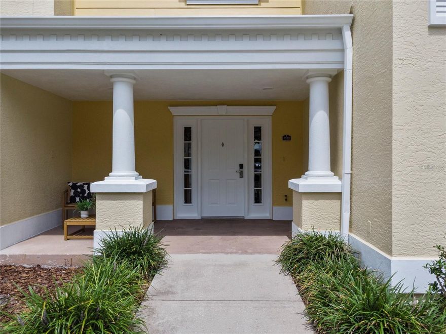***Active Transferable Membership*** This turnkey fully furnished 3 bedroom 3 bathroom condo is located in Seven Eagles within Reunion Resort. Upon entering the property you will find upgrades galore including NEW updated cabinetry, quartz countertops, luxury vinyl plank flooring and more. Featuring 3 bedrooms all with en suite bathrooms, 2 balconies, Natural Gas range, water heater and dryer, tray ceilings, 2 HVAC units, ceiling fans in every room and the list goes on. Completely turnkey with newer furniture, electronics and kitchenware included. The exterior boasts newer roof (2022), new paint (2024) and balconies (2024) and landscaping (2024). This end unit has an amazing view overlooking the 10th hole of the Arnold Palmer Signature golf course. With the rear patio and balconies facing west it provides for some beautiful sunset views in the evening. Located steps away from the Seven Eagles Clubhouse which conveniently features the Fitness Center, Bar & Grill, and a Zero Entry Pool. Just a short walk across the street to the Reunion Grande which features 3 Restaurants and a Roof Top Pool. This unit is sure to fulfill every renters checklist because of its convenient location. The condo also has a TRANSFERRABLE MEMBERSHIP to Reunion Club which provides access to all Reunion Resort amenities including golf courses. Reunion Resort offers 3 Championship Golf Courses, WaterPark, Tennis Courts, Multiple Restaurants and Pools as well as Conference Facilities. Call to schedule your private showing today.