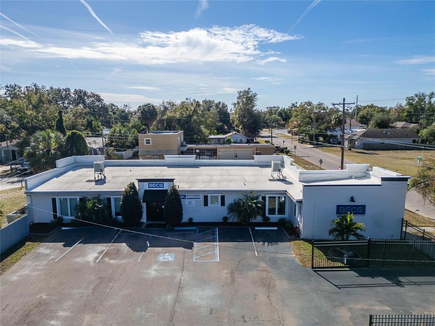 This RARE boutique professional office property located in the rapidly evolving East Tampa market with ROOM FOR EXPANSION. ( see attached file, the Sellers have already done the "heavy lifting" for the next lucky Buyer ) 

The property features seven private offices, a functional layout ideal for professional users, and additional land allowing for the potential development of a second building, creating a rare opportunity for future expansion or increased income.
Designed for flexibility, the property is well suited for professional services, medical support offices, real estate firms, consulting groups, insurance, accounting, or small business operators seeking a centrally located Tampa presence.
With convenient access to major roadways, downtown Tampa, Ybor City, and surrounding commercial corridors, the location supports both owner-users and investors looking for long-term growth in a high-demand area.
Whether utilized as a multi-tenant executive office concept, a single-tenant headquarters, or a future office campus with additional construction, it offers versatility, scalability, and strong upside potential.