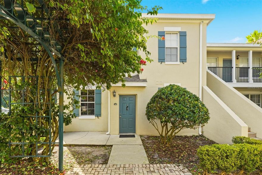 Discover the perfect blend of convenience and beauty in this bright, clean, and well-maintained 1-bedroom, 1-bathroom condo located in the highly desirable community of Celebration, Florida. Step inside this spacious unit and be greeted by an inviting atmosphere filled with natural light. The coveted first-floor location offers easy access and a seamless transition to your private outdoor retreat. Enjoy your morning coffee or evening relaxation on the charming front porch/patio, which overlooks a tranquil courtyard bursting with beautiful flowering plants. This unit is meticulously maintained and features a bright and airy feel throughout. Say goodbye to clutter! The condo boasts lots of storage space, a rare and highly valuable feature. Live the celebrated lifestyle with easy access to all that the charming town of Celebration has to offer—shops, dining, parks, and community events are all within reach. Celebration residents have access to the Celebration dog park, soccer, golf course, exclusive events, and 23 miles of nature trail walking paths. Residents also have access to the following pools: Island Village, Lakeside, Spring Park, North Village, and East Village in addition to the Siena. HOA fees cover pool maintenance, escrow reserve funds, fidelity bonds, pest control, exterior home insurance, outside maintenance, outside sprinkler system, landscaping and groundskeeping. Celebration offers a variety of school choices such as Island Village Elementary School, Celebration K-8 School, Celebration High School, Montessori Academy of Celebration, Foreign Language Immersion School, Creation Village World School, Celebration KinderCare. You’ll find yourself close to local restaurants, groceries, shops, pharmacies, and world-class medical facilities and treatment all located within Celebration, making it perfect for families and professionals alike. Don’t miss the opportunity to make this beautifully updated home yours! Schedule a showing today and experience the perfect blend of modern living and of course, the enchanting world of Disney in Celebration!