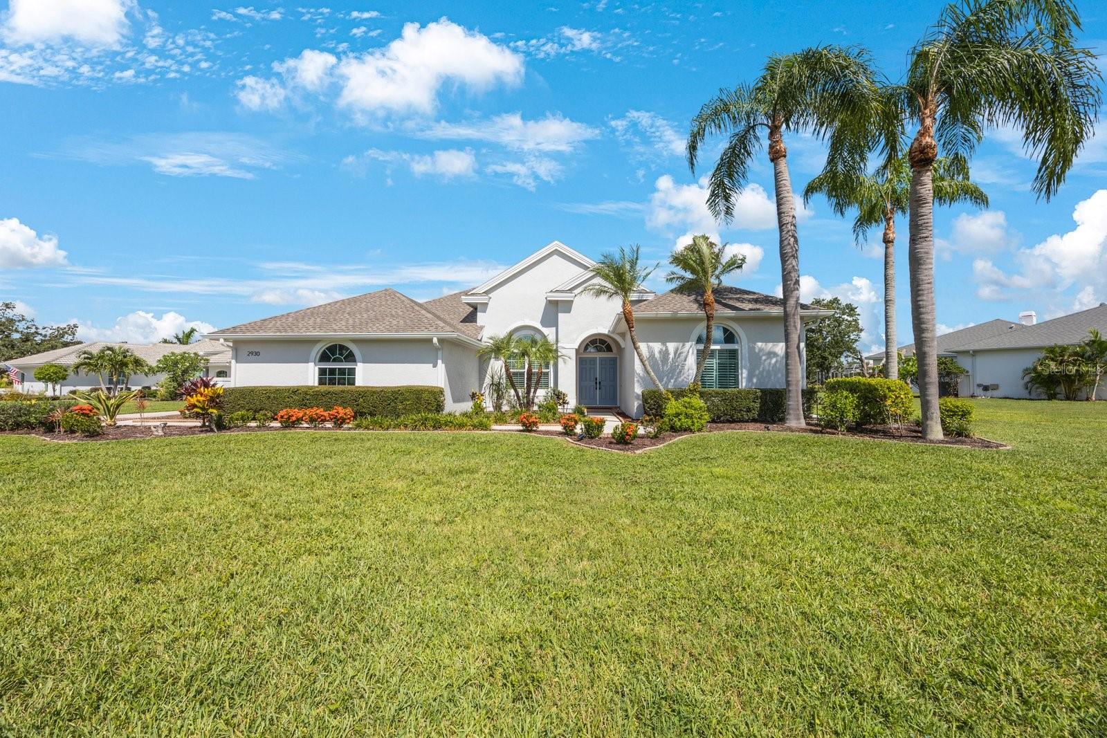 Welcome to this beautifully updated 4-bedroom, 3-bath home in one of the area’s most exclusive gated golf communities. Situated on an oversized, fenced lot with serene lake views, this property offers privacy, space, and style. The thoughtfully designed split floor plan features a spacious primary suite with double walk-in closets and a private ensuite, plus an additional bedroom with its own ensuite—ideal for guests or multi-generational living. You’ll find a den/office with custom-built-ins, formal dining, a large bonus room, and a 2.5-car garage for extra storage.
Recent upgrades include a new roof, AC, stucco, paint, gutters, hurricane-rated windows and doors, remodeled bathroom, appliances, water heater, pool pump, pool heater, and pool cage. Enjoy peace of mind with a whole-home water filtration system. The screened pool and patio overlook a tranquil lake, offering the perfect setting for relaxing or entertaining.
This guard-gated community offers resort-style amenities: junior Olympic pool, racquet sports, fitness center, boat ramp, golf course, and boat/RV storage. The clubhouse features private meeting spaces, social events, and dining options. Golf memberships are optional. Ideally located with easy access to top-rated schools, shopping, dining, Lakewood Ranch, Bradenton, Sarasota, St. Pete, and Tampa.
Schedule your private showing today and experience the perfect blend of luxury, comfort, and convenience!
