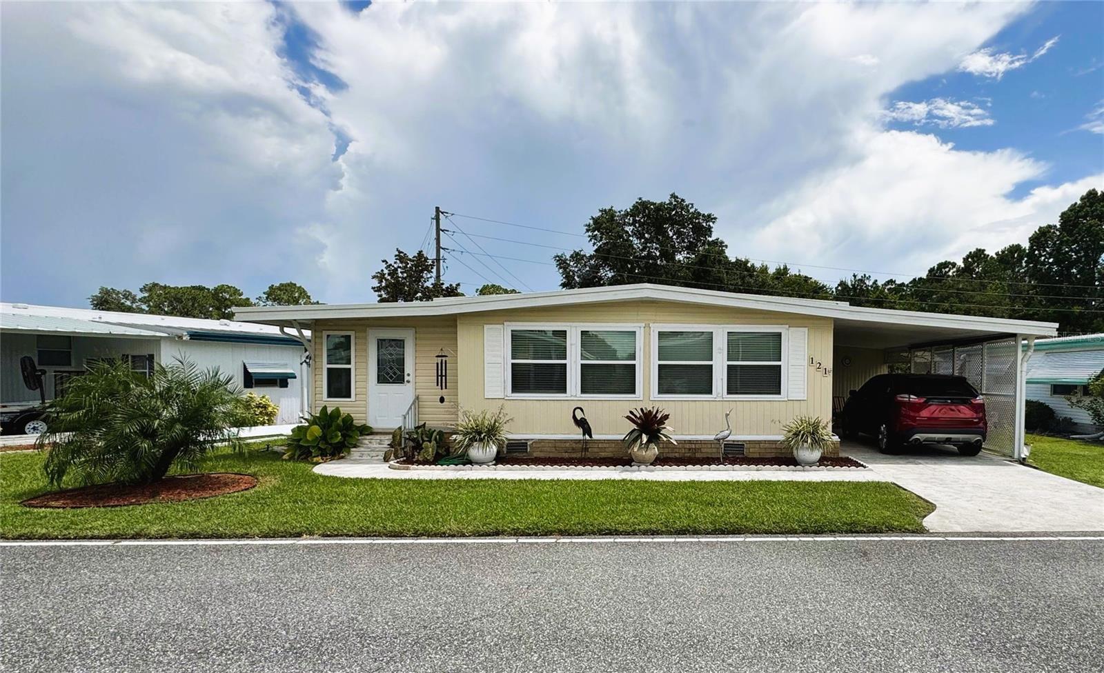 Beautifully Updated 2-Bedroom, 2-Bath Home with Modern Upgrades Throughout
This meticulously maintained home is move-in ready and packed with upgrades for comfort, style, and efficiency. Featuring a new roof (2014) and a new AC unit (2014), this property has been thoughtfully updated from top to bottom.
Inside, enjoy new and repaired subflooring throughout the home, topped with waterproof vinyl flooring for durability and easy maintenance. The upgraded kitchen boasts modern cabinets, sleek countertops, and all new appliances, including a washer and dryer. Both bathrooms have been completely renovated with new toilets, vanities, and beautifully updated showers.
Energy efficiency and safety are top priorities with all new double-pane windows, a new electrical panel, hardwired CO2 and smoke detectors, and GFI outlets compliant with current code. A 40-gallon water heater (2021) ensures hot water is always ready when you need it, and a new vapor barrier (2022) adds long-term protection to your home.
Additional features include a fresh exterior paint job (2023), coated driveway and walkways (2024), and an extended utility room with its own AC unit. Relax year-round in the spacious 10x20 Florida room, cooled by a 6,000 BTU wall unit — perfect for lounging or entertaining.
This home combines modern convenience with peace of mind — a perfect blend of style, functionality, and comfort.
Hawthorne at Leesburg is an exceptional 55+ community in the charming city of Leesburg, Florida. This resort-style neighborhood provides active adults with an affordable and comfortable lifestyle. The monthly maintenance fee of $346 covers water, sewer, lawn care, private emergency services, and access to a host of amenities. Secure storage for recreational vehicles, boats, and trailers is also included.
The community's expansive clubhouse is the social centerpiece, accommodating up to 550 guests and offering more than 100 activities. Amenities include a hospitality lounge, card and craft rooms, a billiard room, fitness center, library, and fine arts room. A full-time program coordinator ensures a vibrant calendar of social, recreational, and cultural events.
For boating enthusiasts, the private marina features over 120 boat slips with direct access to the Harris Chain of Lakes. The marina is secured with an electronic system for convenience and peace of mind.
Safety is a top priority at Hawthorne at Leesburg, with a state-of-the-art emergency response system, three emergency vehicles, and 24/7 on-site state-certified firefighter/EMTs. Homes are equipped with emergency alarm buttons for quick response, ensuring resident security even on holidays.