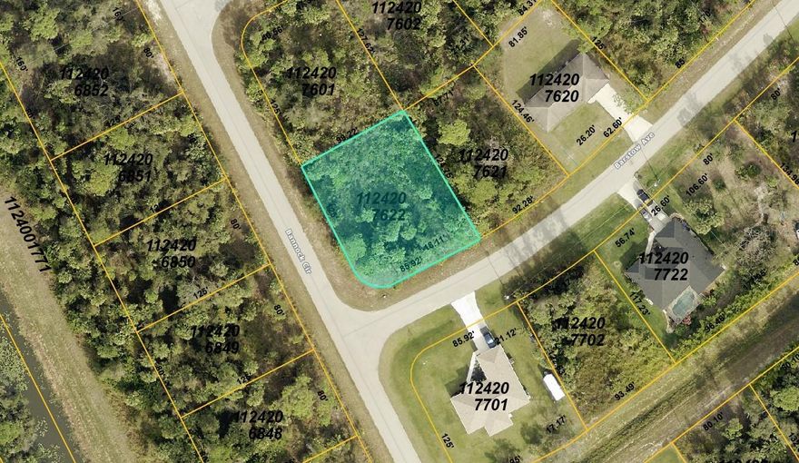 No HOAs with fees or deed restrictions or CDDs. OVER 12,000 SQ FT - LARGE ENOUGH FOR FOUR BEDROOM HOME ON SEPTIC LOT! Not on the North Port Scrub Jay list 09/19/24 please reconfirm during due diligence. North Port is the 7th largest land mass in Florida-the 110th largest in the country!! The growth and potential are absolutely amazing. Conveniently located to shopping, dining, parks, and all that up and coming North Port has to offer (where so much of the city is new and still being built!) including the new Braves Spring Training Stadium. Many beaches located within a 35 minute drive from this lot. New construction is everywhere you look and you can be part of the action. Information about local builders is available upon request. Also great for self directed IRAs, 401Ks and other investment portfolios.