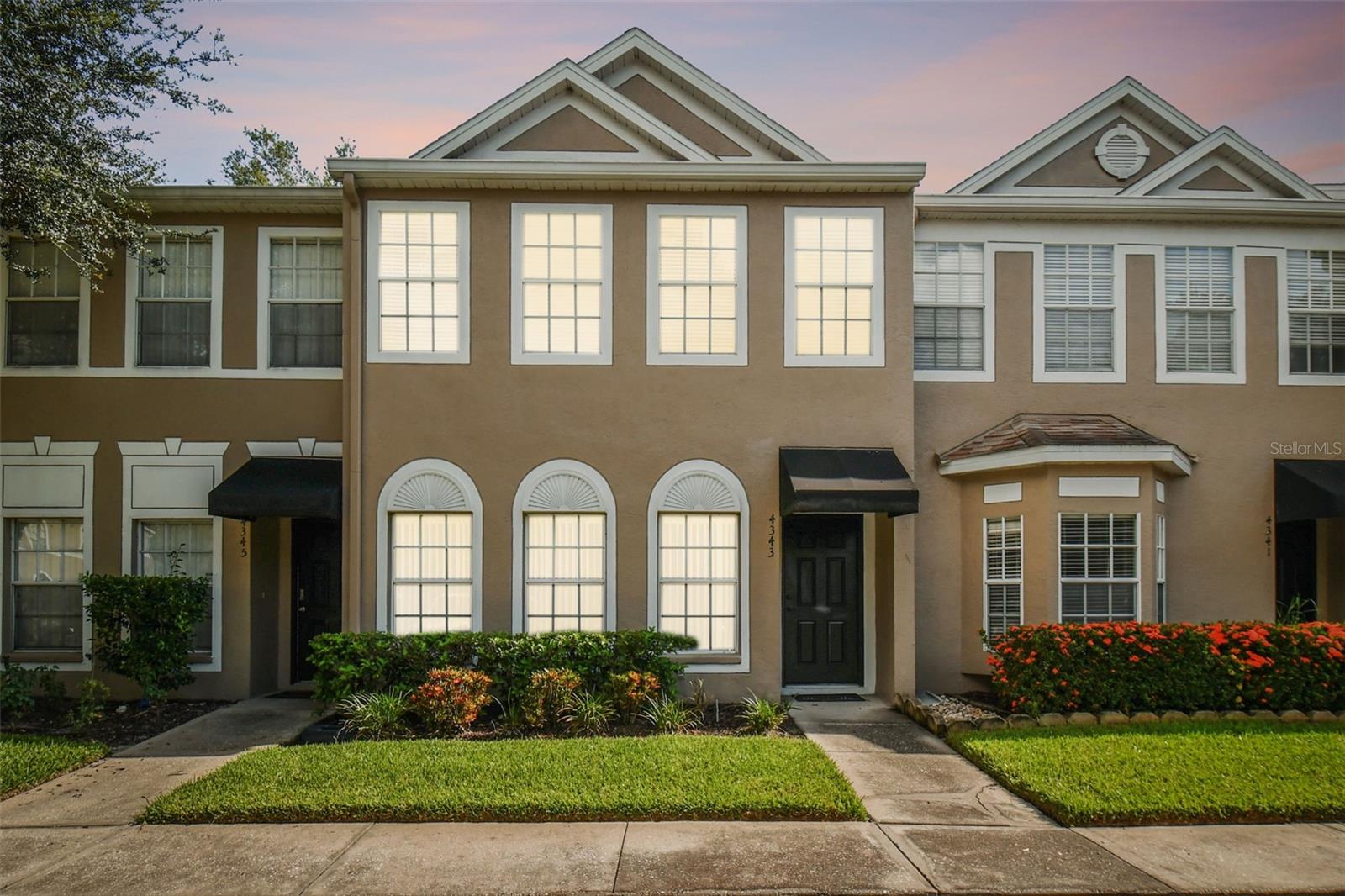 PRIME CARROLLWOOD Location! This gated community of Trafalgar Square is well maintained in a quaint neighborhood! This unique townhome offers 1232 SF of open concept layout downstairs and 2 Primary bedrooms with en-suite bathrooms upstairs. Entry leads into the Living & Dining rooms with a convenient 1/2 bathroom nearby. Kitchen has solid wood cabinets with granite countertops. Laundry closet with washer/dryer is by a Breakfast nook. Kitchen and Breakfast areas overlook the backyard through sliding glass doors. Outdoor covered and screened patio with tranquil views of the conservation area. Community amenities include: Pool, Playground, Park, BBQ areas, and waterfront observation deck. TO APPLY for rental application: Screening includes credit/background check, income verification and rental history verification. Application Fee: $45 /adult, 18 years of age and older (non-refundable) Lease Initiation: First, last month rent and Security Deposit due at time of Lease agreement. HOA approval required $150 /adult, one time fee. NO Pets. Gated Community, Location is ideal and close to everything. ENJOY being close to the interstates, malls, shopping, Tampa International Airport, dining, downtown Tampa and to the Beaches!