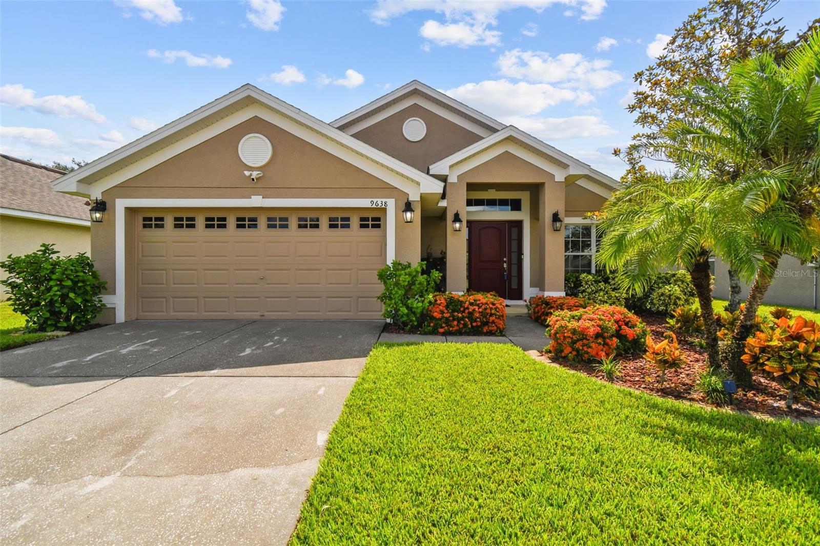 Located in the heart of Land O’ Lakes, just minutes from the highly anticipated Speros project, this home offers an incredible opportunity to be part of one of the fastest-growing areas in the region. Surrounded by new development, future dining and recreational spaces, residents will enjoy the charm of an established neighborhood. With major roadways nearby, commuting is easy, and property values are poised for strong appreciation as the Speros project comes to life. Welcome to this beautifully upgraded 3-bedroom, 2-bathroom home with 1,897 sq ft of living space, offering exceptional natural light and thoughtful design features throughout.
This home has been recently painted and boasts an extended covered lanai, ideal for relaxing or entertaining. Enjoy a fully equipped outdoor kitchen, complete with a built-in grill, refrigerator, and functional sink, perfect for hosting family and friends. The spacious backyard provides plenty of green space for outdoor activities and gatherings.
Open-concept layout seamlessly connects the kitchen and living area, enhancing the sense of space and flow, perfect for modern living and entertaining.
Inside, the kitchen is a chef’s dream, featuring granite countertops, under-cabinet lighting, upgraded hardware, and soft-close cabinets. You'll also find engineered hardwood floors throughout, adding warmth and elegance to every room. The dining room showcases an accent wall, adding a stylish touch to the open layout.
The primary suite includes an upgraded walk-in closet, offering ample storage and convenience. Additional upgrades include cabinetry above the laundry area, an insulated garage door, and wiring for an external generator, ensuring both comfort and peace of mind.
This home is a true gem, move-in ready with modern upgrades and perfect for those who love to entertain both indoors and out.