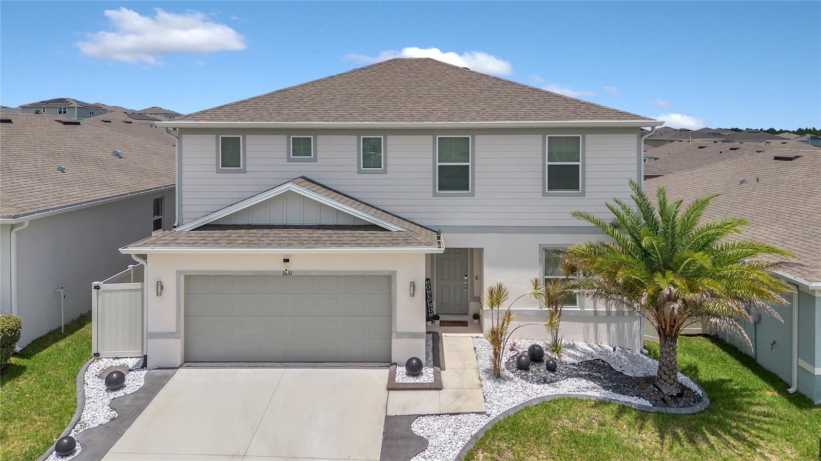 Discover modern comfort and unbeatable location in this beautiful 4-bedroom, 2.5-bath home built in 2021, located in the growing and highly desirable community of Davenport, Florida.
With over 2,300 sq ft of living space, this two-story home offers an open-concept layout ideal for family living and entertaining. The spacious kitchen flows seamlessly into the living and dining areas, and a versatile loft upstairs provides space for a home office, playroom, or media room. The owner's suite features a large walk-in closet and a private ensuite bathroom. Step outside to enjoy a covered lanai—perfect for morning coffee or outdoor dining.
Built with energy-efficient materials and neutral finishes, the home is move-in ready and perfect for both primary residence or investment.