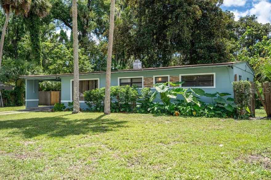 Welcome Home to this newly updated 3 bedroom 1.5 bath block home with a backyard to brag about. Enjoy cooking in your brand new kitchen, with granite countertops and new appliances. New AC, New Water Heater, New Roof, New Appliances, and New Luxury Vinyl Laminate Flooring all in 2021! Washer and Dryer hookups are conveniently located in covered carport. Convenietly located in a mature neighborhood perfectly between Beachside and 95. Ready for it's new owners! ;Water: City