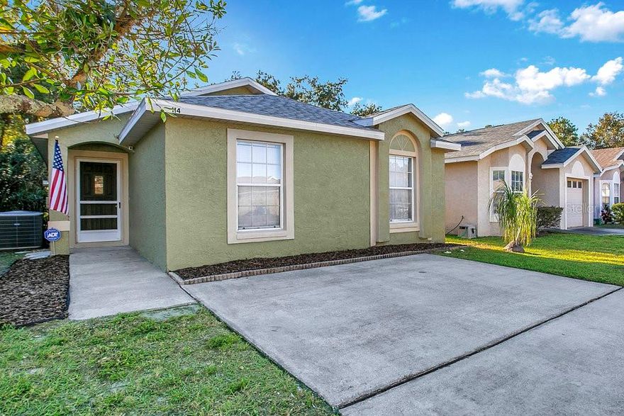 Looking for a 4-bed home in Winter Springs with Seminole County schools, wooded views, and easy access to parks, trails, and shops? Welcome to 114 Sundance Ct, a move-in ready gem with real lifestyle value.

Set in the quiet cul-de-sac community of The Seasons, this home offers a blend of comfort, convenience, and nature. The open floor plan features vaulted ceilings, fresh interior paint (2023), tile floors in the main living areas, and laminate in all bedrooms. The split-bedroom layout provides privacy, while the primary suite includes a walk-in closet and private en-suite. The kitchen offers a sunny dining nook and opens to a fully screened rear patio with no rear neighbors, just peaceful conservation views.

Major updates include a 2022 architectural roof, NEW dishwasher, washer and dryer included, and all appliances stay. Low monthly HOA and access to a community pool, tennis courts, and playground add more value. Located minutes from Winter Springs Town Center, Trotwood Park, the Cross Seminole Trail, and top-rated Seminole County schools, this home is also a short drive to Oviedo on the Park, UCF, and the 417.

Whether you’re a first-time buyer, downsizer, or investor, 114 Sundance Ct offers location, lifestyle, and lasting value.