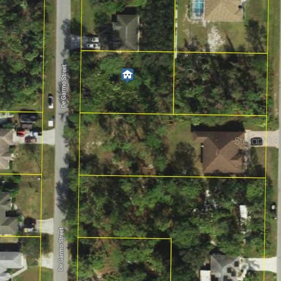 Discover North Port Section 18! Just off Sumter Blvd (easy access to I-75) and a super location to build your dream home in Florida! The 83’ x 125’ parcel in close proximity to the City Town Center & just 3 miles from the North Port Aquatic Center, featuring exhilarating water slides, a tranquil lazy river and spacious heated Competition Pool for year round recreation. Less than 20 miles to famous Venice Beach at the Gulf of Mexico, a trendy destination for shopping or shark teeth hunting! Competitively priced & NOT in a Special Hazard Flood Area, for lower construction costs & peace of mind. Surrounded by lovely newer homes with a short distance tie in for electric hookup. The wooded lot requires no maintenance until you’re ready to build, making De Garmo your future oasis in paradise.