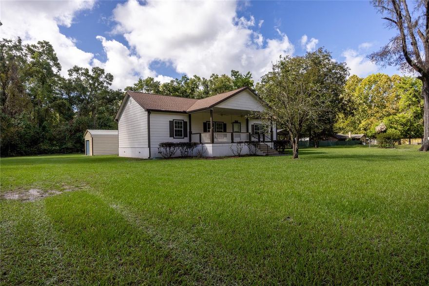 Beautifully maintained 3BR/2BA home on 1 acre nestled in a peaceful natural setting within the desirable Ira Bea’s Oasis community on the Santa Fe River. This inviting property offers the perfect blend of comfort, privacy, and connection to nature.

The home features spacious living areas filled with natural light, a well-appointed kitchen, and thoughtful details throughout that reflect pride of ownership. Outside, enjoy plenty of space for your hobbies and storage with a large storage building and covered carport.

Located just moments from the community boat ramp, you can easily spend your days boating, kayaking, or fishing on the scenic Santa Fe River. Whether you’re searching for a peaceful full-time residence or a tranquil weekend retreat, this property provides the ideal sanctuary to relax and unwind surrounded by nature.