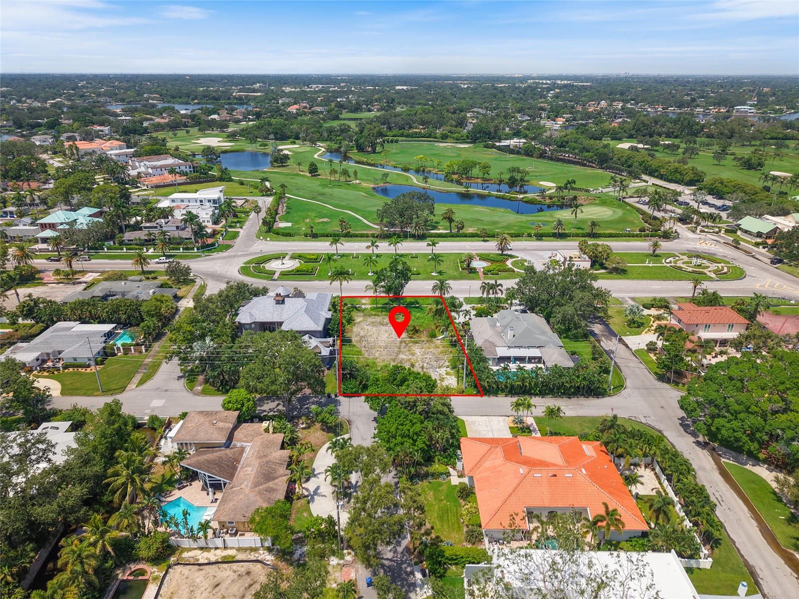 Here is your chance to bring your vision to life in one of St. Petersburg’s most desirable neighborhoods. This cleared vacant lot, approximately 153' x 98', offers the perfect canvas to design and build a FABULOUS custom residence that fits your lifestyle. Surrounded by new construction and elegant estates, this property sits in the coveted Snell Isle community—known for its charm, beauty, and unbeatable location and staring right at the Vinoy Golf coarse. Beyond the lot itself, the lifestyle here is unmatched. The neighborhood’s close proximity to downtown St. Petersburg means you’re just minutes from world-class dining, boutique shopping, and renowned cultural attractions such as the Salvador Dalà Museum, Mahaffey Theater, and the newly revitalized St. Pete Pier. The historic Vinoy Resort and St. Pete Yacht Club add timeless elegance to the area, while Snell Isle Marina and Coffee Pot Bayou are nearby for boating enthusiasts. Life in Snell Isle blends leisure and excitement: from mornings on the golf course at the Vinoy Golf Club, to strolling along scenic waterfront paths, to enjoying year-round events like Grand Prix racing, music festivals, and the Mainsail Art Festival. Whether you’re looking for quiet luxury or vibrant city energy, it’s all right at your doorstep. Opportunities to build in Snell Isle are rare. Seize this chance to craft your dream home in a neighborhood that truly offers the best of Tampa Bay living.