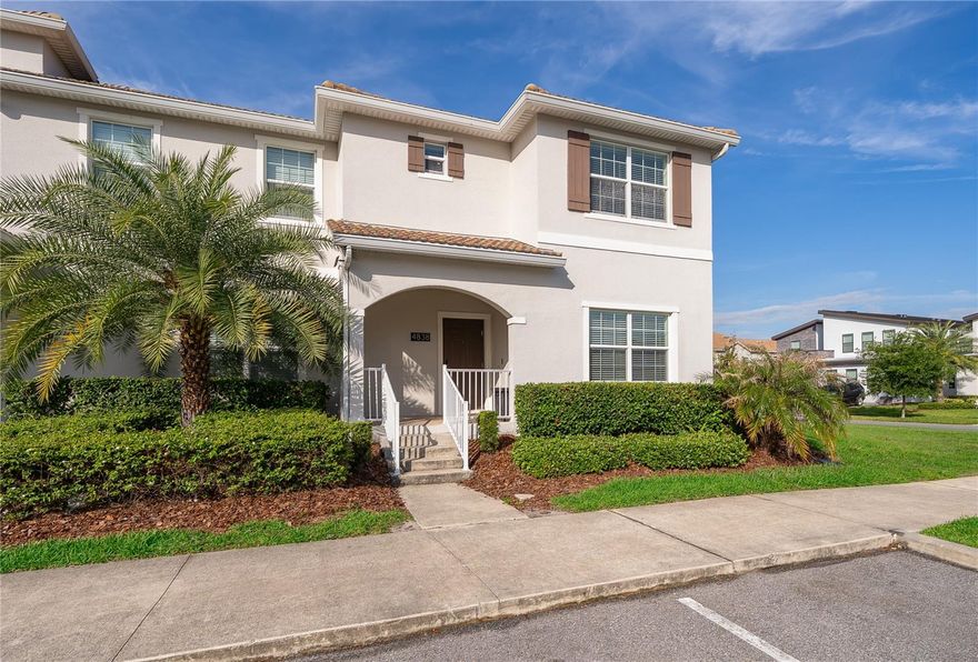 Located in the highly desirable Storey Lake Resort, this 2168sqft well-maintained 5-bedroom end-unit townhome built in 2018 offers the ideal blend of personal vacation use and established rental demand. Just minutes from Walt Disney World Resort and Central Florida’s top attractions… Featuring one of the most sought-after floor plans in the community, the home offers generous living space designed to comfortably accommodate larger families and groups. The open-concept layout seamlessly connects the kitchen, dining, and living areas—ideal for entertaining and maximizing guest experience. This end unit sits adjacent to 1/4 acre (est.) of open space giving the property enhanced privacy, extra parking and abundant natural light. The open space is idea for impromptu soccer games or baseball. This features makes it stand out from all other end units. Step outside to your private patio, offering a relaxing space to unwind after a day at the parks. Cool off in your own heated pool. Pool Heat pump was replace in 2026 reducing near term replacement cost for the next owner. Storey Lake is one of the most established and recognized vacation communities in the Disney corridor with convenient access to Walt Disney World Resort, shopping, dining, and Orlando International Airport. The property has a proven rental history. Future bookings may be transferable, offering immediate upside for the next owner Ideal for buyers seeking a vacation home that can help offset ownership costs while still providing a comfortable retreat for personal use. 4838 Love Storey Lane presents a compelling opportunity to own a spacious, well-positioned end unit in one of Central Florida’s most in-demand vacation communities.