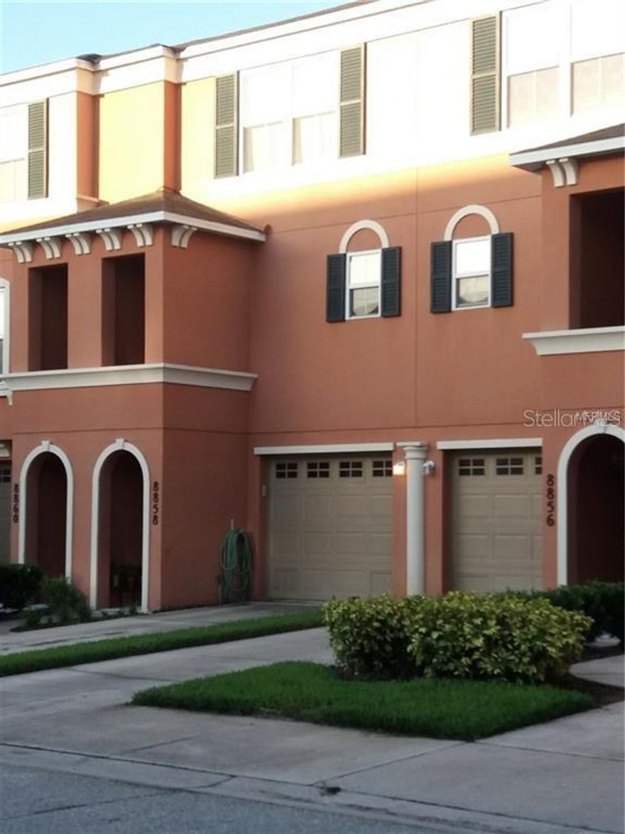 Beautiful wooded preserve view townhouse with two bedrooms, two and a half bathrooms located in the Lakewood Ranch community of
Willowbrook. Open spacious floor plan, new paint and new luxury vinyl flooring through out. The family room has sliding
doors onto a private screened balcony. The half bath is located on the main living level . Master bedroom en suite has a tray ceiling, and sliding
doors going out to another balcony. Separate laundry room located on second living level comes with washer & dryer. The guest bedroom
features a private bath. Covered patio off the two car tandem over sized garage with extra storage space. Willowbrook is a gated enclave in
Lakewood Ranch with community pool. Located close to shopping, restaurants, UTC mall, LWR Main Street, hospitals, airports, and downtown
Sarasota.