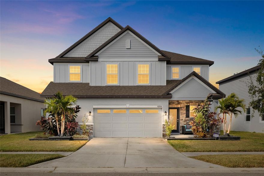 Welcome to Your Everyday Vacation in Epperson!
Entertaining is effortless in this beautifully designed Columbus floor plan by Maronda Homes, where open-concept living takes center stage. The spacious living room, dining area, and kitchen flow seamlessly together, creating the perfect backdrop for gatherings big and small. Elegant crown molding adds a refined touch, while the flexible first-floor office easily doubles as a guest room or private retreat. This plan features an oversized garage for added storage and convenience.

One of the standout features of this home is its prime center-pond location, offering stunning, peaceful water views from both inside and out. Step onto the large screened lanai and enjoy the serenity of the pond as the backdrop to your morning coffee or evening wind-down, Florida living at its finest. Note this home features a fully fenced back yard for privacy and convenience. 

Upstairs, a generous bonus family room offers the ideal space for movie nights, game days, or curling up with a good book. The primary suite is a true sanctuary, featuring a tray ceiling that adds warmth and character to your private escape.

This home is nestled in the heart of Epperson, home to the world-famous 7.5-acre Crystal Lagoon, just a few blocks away. Spend your days lounging on the sandy beach, swimming in crystal-clear blue waters, or enjoying the vibrant schedule of community events including family movie nights, bingo, trivia, Zumba, and festive holiday celebrations.

As an UltraFi community, Epperson delivers lightning-fast, all-fiber internet designed for today’s connected lifestyle, making this home truly smart and future-ready. Enjoy miles of walking trails, a dog park, playground, and golf cart-friendly streets that invite you to explore the neighborhood with ease.

With quick access to The Grove, Tampa Premium Outlets, shopping, dining, and a short drive to downtown Tampa, this location blends convenience with resort-style living. Come experience why so many are choosing to call Epperson home and discover one of Wesley Chapel’s fastest-growing and most exciting communities.