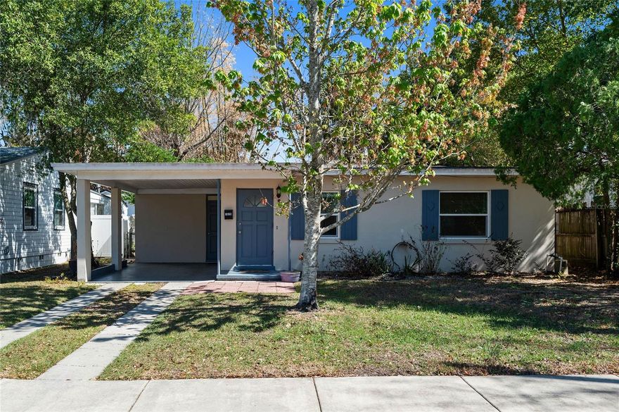 Welcome to 1629 Dauphin Ln, a charming home located on a lovely brick-lined street in the heart of Orlando. This residence offers two bedrooms, a spacious fully fenced backyard, and a versatile bonus room just off the kitchen—ideal for a home office, dining area, or flex space. The washer and dryer are conveniently housed in a detached storage shed, which also provides ample room for tools, sports equipment, and seasonal storage. Don’t miss the opportunity to live just minutes from Mills 50, Downtown Orlando, Ivanhoe Village, and more. This home is ready for move-in. Please call to schedule a viewing today!