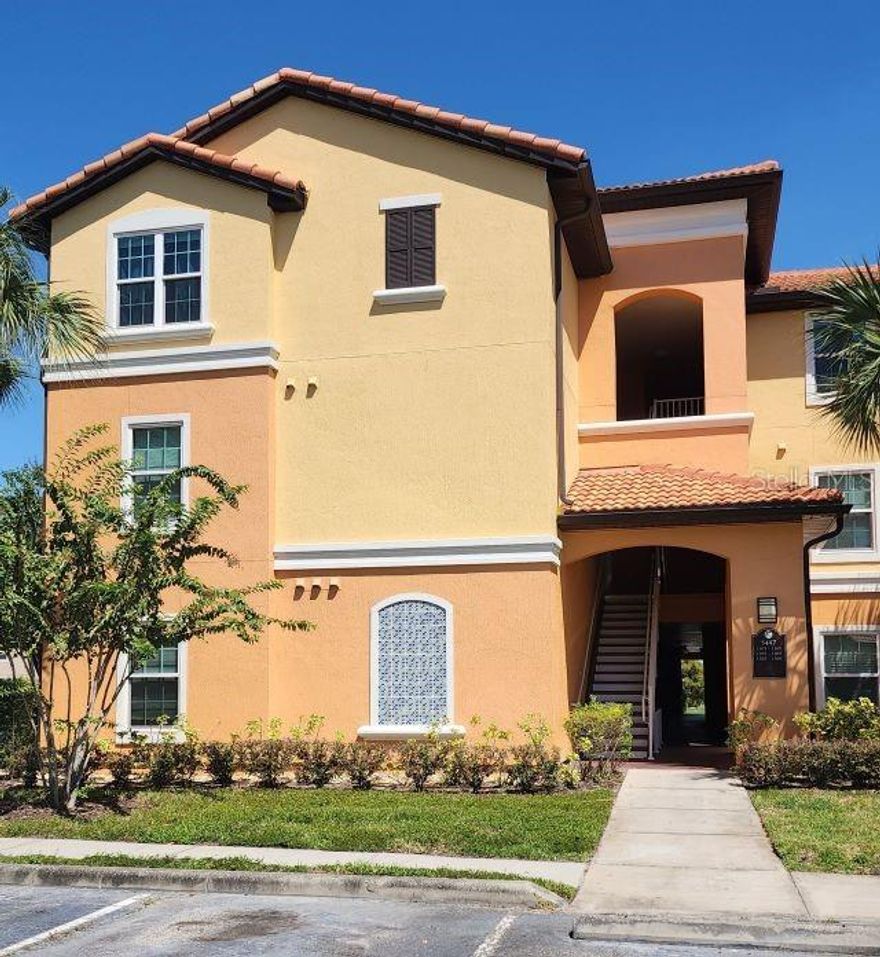 One or more photo(s) has been virtually staged. Unbeatable location! Welcome to this beautiful second-floor apartment in a gated community with controlled access. Residents enjoy resort-style amenities such as multiple pools, a fitness center, tennis courts, and a playground. Conveniently located near I-4, Valencia College and Millenia Mall, world-class shopping and dining, and Orlando's world-famous attractions, such as Universal Studios and Disney. This is a fantastic investment opportunity; the property is currently leased and closes on April 30, 2026! Low HOA dues! Schedule your private showing today!