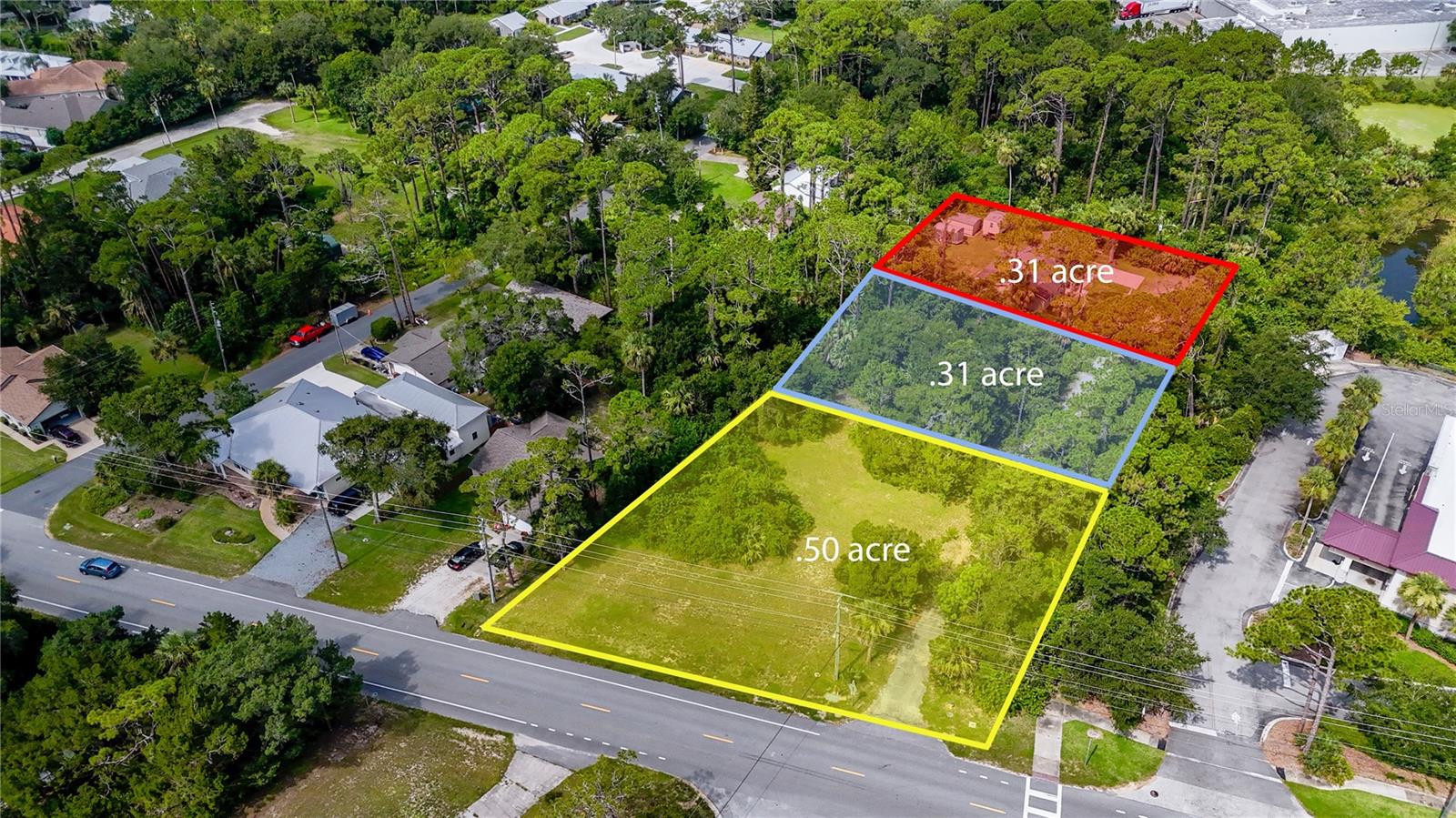 UNIQUE Property ALERT: SO MUCH POTENTIAL!!! Over 1 ACRE of land in the heart of Flagler Beach. ENDLESS POSSIBILITIES: BUILD up to TWO additional homes-DEVELOP your OWN private COASTAL estate. ETC. Great OPPORTUNITY for INVESTORS, builders, and/or MULTI-GENERATIONAL living.
Property UPGRADES and FEATURES:
This UPGRADED 4-bedroom, 2.5-bath HOME with a 2-car GARAGE sits on the rear parcel and OFFERS a host of MODERN IMPROVEMENTS for COMFORTABLE LIVING:
* Roof replaced in 2017
* New HVAC system INSTALLED in 2021
* Septic system with a NEW leach field REPLACED in 2021
* FRESHLY painted interior
* 2024 Brand new carpet throughout
* Newer water heater for added efficiency
* 100 lb. LEASED propane tank
* Spacious rear screened porch – PERFECT for outdoor relaxation
*** Zoned Flood Zone X – HIGH and DRY with NO flood INSURANCE requirements
This move-in ready home COMBINES peace of mind with PRACTICAL updates—ideal for FAMILIES or INVESTORS seeking low-maintenance living. Less than HALF OF A MILE to the BEACH. PRIVATE setting with easy ACCESS to local shops, dining, and entertainment and of course- THE OCEAN!
LOCATED in one of FLORIDA'S most beloved COASTAL towns, FLAGLER BEACH offers the perfect mix of LAID-BACK BEACH VIBES and vibrant COMMUNITY LIFESTYLE. With over eight miles of CINNAMON SAND BEACH, along with surfing, biking, walking trails, FISHING, and a bustling downtown filled with eclectic restaurants, bars, and boutiques, this is MORE than a property—it’s a LIFESTYLE. OVER 1 ACRE IN THE HEART OF FLAGLER BEACH?? IMAGINE THE POSSIBILITIES....
