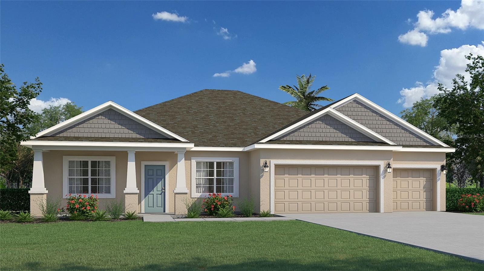 Under Construction. Welcome to your new Captiva floorplan home in beautiful Pine Ridge. This spacious 3 bedroom, 3 bathroom home is eagerly awaiting for you. As you enter through the foyer, you’ll immediately notice the well-designed layout. To your left, there is a dining room, perfect for hosting gatherings and enjoying meals together. On the right, you’ll find a den space that can be used as a den, office, or a versatile room to suit your needs. Conveniently tucked between the den and one of the bedrooms, there is a full bathroom, ensuring easy access for guests or occupants of the adjacent bedroom. The heart of the home welcomes you with a spacious and inviting open kitchen and breakfast area. Culinary enthusiasts will be delighted by the abundant counter space, ample cabinets, and a tucked-away pantry. Call today to learn more and schedule your appointment.