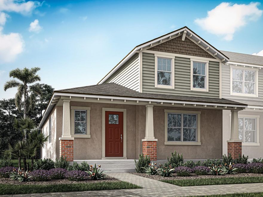 Under Construction. Experience luxurious living in the Sofia floorplan, where the spotlight shines on the exquisite first-floor owner's suite that exudes sophistication with a spacious walk-in closet, abundant natural light, and a private bath. This end unit boasts an open-concept ground floor, perfect for entertaining and daily life. With 3 bedrooms, 2.5 bathrooms, and a rear-loading 2-car garage, this residence offers both style and functionality.  Enjoy the convenience of first-floor laundry, while the 2nd floor features a loft and two generous-sized bedrooms. The thoughtfully designed kitchen showcases stainless steel appliances, a walk-in pantry, and a breakfast bar for a truly elevated living experience.