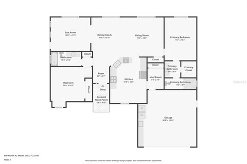 Tiny photo for 600 Huron Place, Mount Dora, FL 32757 (MLS # O6451778)