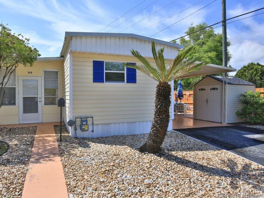 YOU OWN THE LAND! Charming home in 55+ waterfront community. This  mobile home is a 2 bedroom, 2 bath. Recently renovated. Plumbing and electrical have been recently updated. Beautifully landscaped on a larger corner lot. This home is a must see!  Motivated Seller! ;Water: City