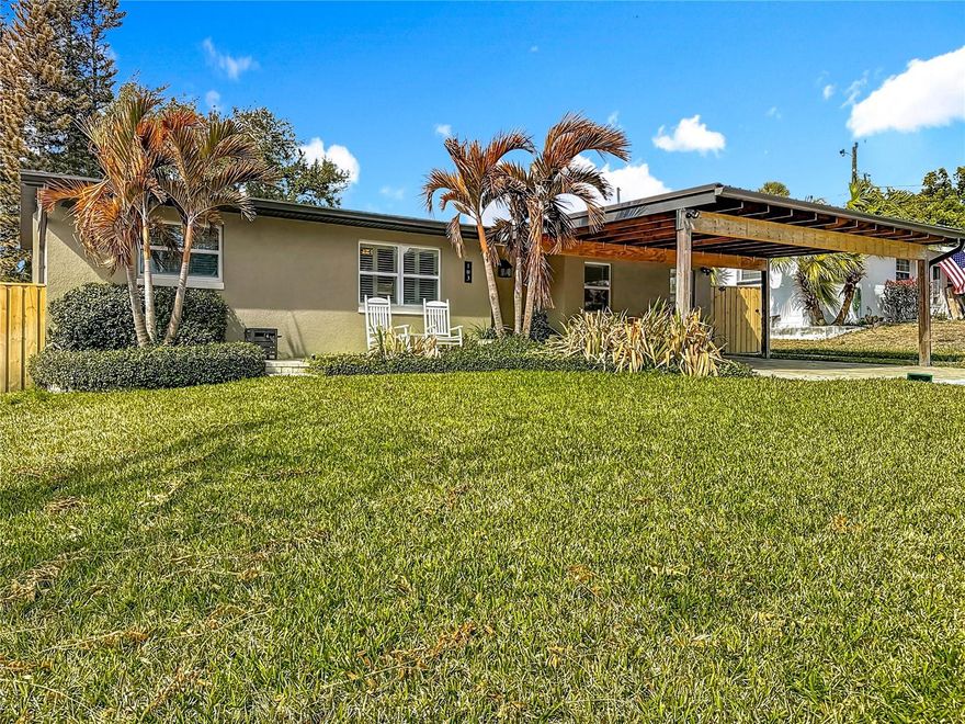 Welcome to this nicely updated home, offering comfort, flexibility, and an unbeatable location! This charming 3-bedroom home features tasteful updates throughout and a functional layout designed for everyday living. Step inside to find a bright and inviting interior with modern touches that make this home truly move-in ready. The living spaces flow comfortably into the kitchen and dining areas, creating a warm environment perfect for relaxing or entertaining. One of the standout features of this property is the detached studio in the backyard, providing endless possibilities—ideal for a home office, guest space, or a creative studio. Re-roof completed in March 2021, double-hung, tilt-in Low-E windows throughout the home for energy efficiency and easy cleaning, and Hunter brand ceiling fans installed throughout. Enjoy the Florida lifestyle with the home's convenient location just a short walk to the lakefront park and public boat ramp, making it easy to spend your days boating, fishing, or enjoying sunset walks by the water. With its updated interior, versatile backyard studio, and walkable access to the waterfront, this property offers a rare combination of charm, functionality, and lifestyle convenience. Don’t miss the opportunity to make this Minneola gem your own!