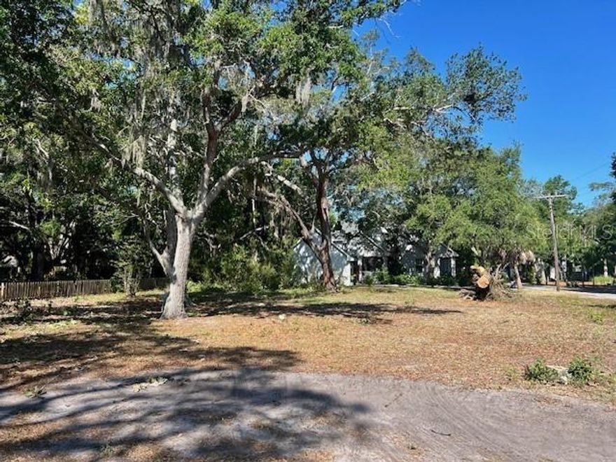 VACANT LOT and ready for your dream home! Incredibly rare opportunity to purchase land in the spectacular, highly sought-after neighborhood of Indian Beach/Sapphire Shores. This incredible corner lot is located on desirable Turks Cap Pl and 42nd Street. This lot is now available for you to purchase and design your own dream home or mansion. Imagine designing your dream residence to capture all of the modern architecture of today. The Museum's are is one of Sarasota’s most desirable neighborhoods and for good reasons, it is rich in history and culture. Just around the corner from the world-renowned John and Mable Ringling Museum of Art, the world famous Ca’ d’Zan, Asolo Repertory Theatre; which is one of the largest repertory theatres in the Southeastern USA and the New College campus. Enjoy a quiet picturesque neighborhood walk to Sarasota Bay Front. It is also only minutes to downtown Sarasota where you can enjoy our fabulous restaurants; night life, shops, farmers markets and Marina Jack. So don’t wait, the time is now to build your dream home on this highly desirable lot "West of The Trail".