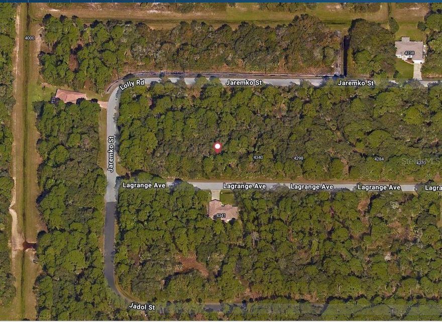 Conveniently located building lot in a quiet area of the growing North Port. Five minutes drive to  the Publix Shopping Plaza and shops and restaurants in the corner of Sumter Blvd and Price Blvd. Three minutes drive to the Lamarque Elementary School. Highly rated
Sarasota County Schools.