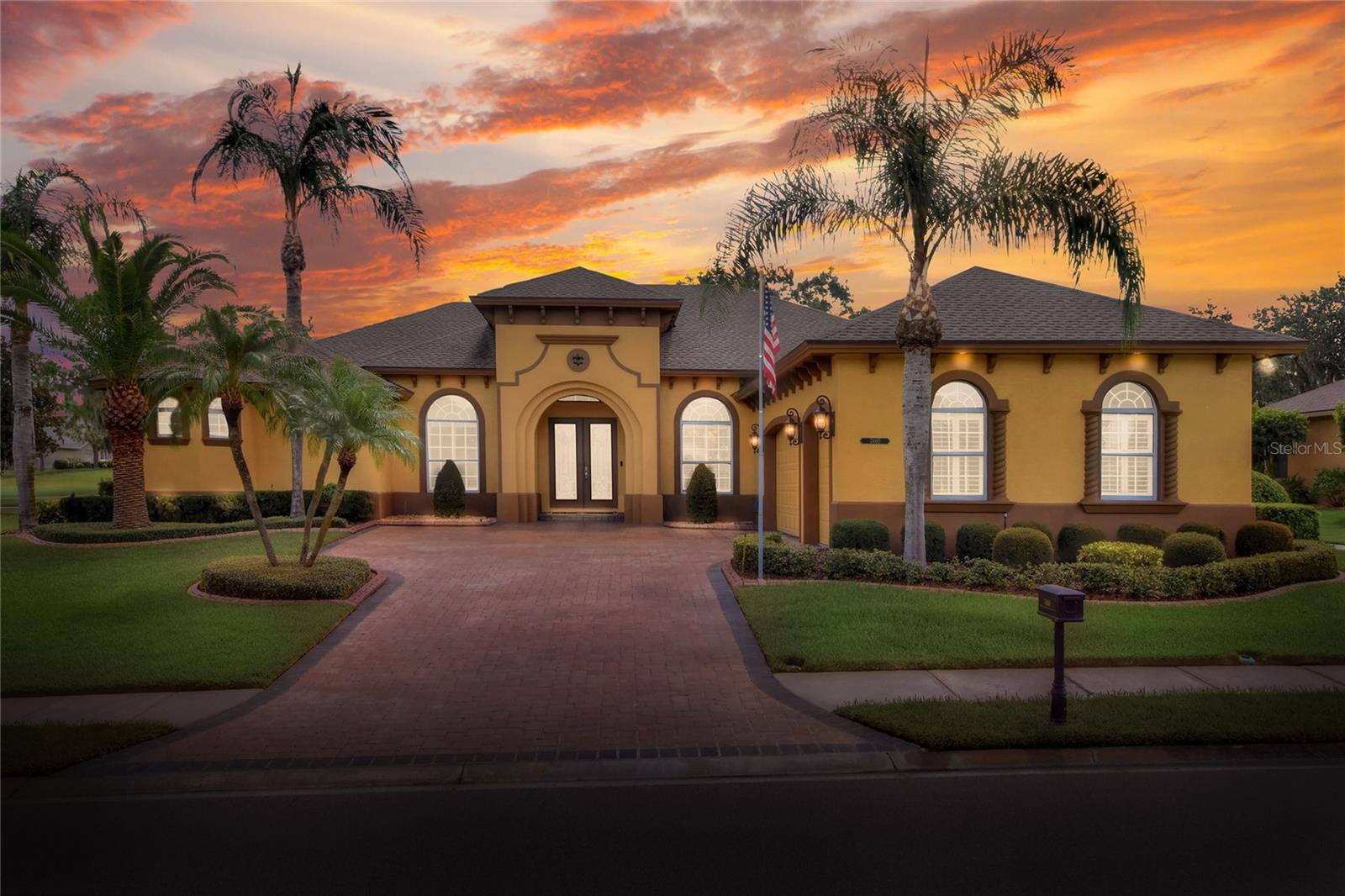 Welcome to Eaglebrooke Golf & Country Club! This stunning 3-bedroom, 3-bath residence with over 3,100 sq. ft. of living space is perfectly positioned on the 9th hole of Lakeland’s adored gated golf community. Built in 2005 and lovingly maintained, this home blends timeless elegance with modern comforts.
Step inside to soaring ceilings, crown molding, and an open floor plan designed for both entertaining and everyday living. The gourmet kitchen features solid wood cabinetry, stone counters, a cooktop, built-in ovens, and a breakfast nook that flows into the spacious family room. Multiple living and dining spaces provide versatility and comfort.
The private primary suite offers tray ceilings, a spa-like bathroom, and a generous walk-in closet. Two additional bedrooms and baths provide plenty of room for family and guests, while a dedicated office ensures work-from-home convenience.
Step outside to your own backyard oasis: a sparkling screened pool and heated spa, an outdoor kitchen, and sweeping views of the fairway. With a 3-car garage, lush landscaping, and thoughtful details throughout, this home delivers resort-style living every day.
Residents of Eaglebrooke enjoy 24-hour guard-gated entry, championship golf, tennis, a clubhouse with dining, a resort-style pool, and vibrant community events. This is more than a home—it’s a lifestyle.