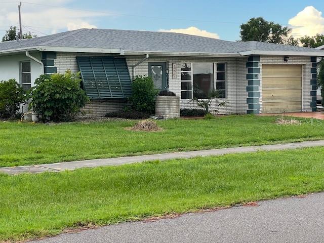 BUILD SWEAT EQUITY! Great opportunity for FIRST TIME BUYER, INVESTOR or RETIREE. Welcome to 13832 Tamiami Trail in North Port. Cozy two bedroom home with one full bath and one half bath, Living/Dining room combo plus a large Florida Room. The washer and dryer are in the 1 car garage. Being sold AS-IS by estate. Looking for a new owner willing to put in the work to update and make repairs to this home. Mostly bare concrete floors with tile in the Florida Room and front entryway. NEW ROOF IN 2023. Central A/C and HEAT believed to be about 10 years old. CENTRAL WATER & SEWER. Full quarter acre lot with chain link fence in backyard. Large storage shed in the fenced backyard can hold another car. No Deed Restrictions. Convenient location - three doors down from the North Port Library. Shopping and restaurants nearby. Easy access in and out with road parallel to and separated from Highway 41/Tamiami Trail by a median. This home will take time and money to bring it back to life, but will be worth it to someone wanting a cozy bungalow at a great price in fast growing North Port. Catch Spring Training for the Tampa Bay Rays and Atlanta Braves practically in your backyard. Choose from several outstanding beaches within a 30 minute drive. Don't wait to see this home! It is an outstanding value under $150,000!