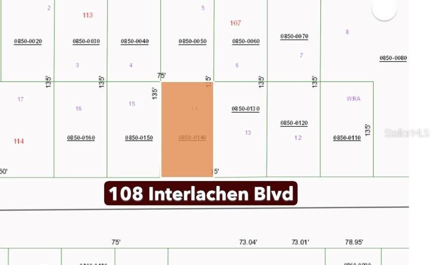 High and Dry Double Lot on a Paved Road in charming Interlachen! Perfectly situated in a developing area, plus the space that you desire in the peaceful community of Interlachen Lakes Estates. Zoned for multiple residences with just enough trees for privacy and quiet. Bring the family and pets. Convenient to town and an easy drive with NO dirt roads. Located just off the main thoroughfare 20A- Keuka Road. Don't miss out on this attractive investment. Three additional adjacent lots also available to expand to nearly an acre.

Best Places states, "Interlachen, Florida, is known for its natural beauty, recreational opportunities, and friendly community. Enjoy peaceful lakes, forests, and parks, as well as great restaurants and shops. Outdoor activities include fishing, biking, and golfing."