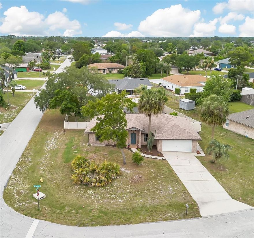 One or more photo(s) has been virtually staged. Roof (2022) + 6 Windows Replaced (2022) + Resurfaced Pool & Hot Tub (2021)—the big-ticket updates are already done so you can move in with confidence.  Bring your RV, BOAT, or TRAILER—this cutie sits on a fenced, oversized .28-acre corner lot with plenty of room to spread out.  Pool days and shaded afternoons under the covered porch are what this home is all about—paired with a layout designed for simple, everyday living.  Inside, you’ll find a more traditional, defined layout with no wasted space—just comfortable, functional living throughout. The living room features a wood-burning fireplace, and the kitchen offers granite countertops with easy access to the main living areas, along with a dining area.  The primary suite has direct access to the covered porch through the updated sliding glass door with built-in blinds, creating a nice transition to your outdoor living space. From there, step out to your private retreat with a screened enclosure, resurfaced pool and hot tub, and a backyard designed for relaxing or entertaining. (Propane tank for spa is leased.)  You’ll also appreciate the interior laundry room under AC—a must-have in Florida.  Concrete block construction with a faux brick exterior adds to the home’s structure and character.  
Additional updates include a water heater and an AC system (approx. 10 years old)—both replaced from the original, plus a home warranty included for added peace of mind. Inside, you’ll find easy-care flooring throughout most of the home —ideal for low-maintenance living and those looking to minimize allergens.  Conveniently located with quick access to Interstate 4, making commutes to Orlando, Lake Mary, and Sanford easy, and close to local hospitals, emergency care, grocery stores, dining, and everyday essentials.
If you’ve been looking for a home that’s easy to live in, easy to maintain, and ready to enjoy—this one checks the boxes.