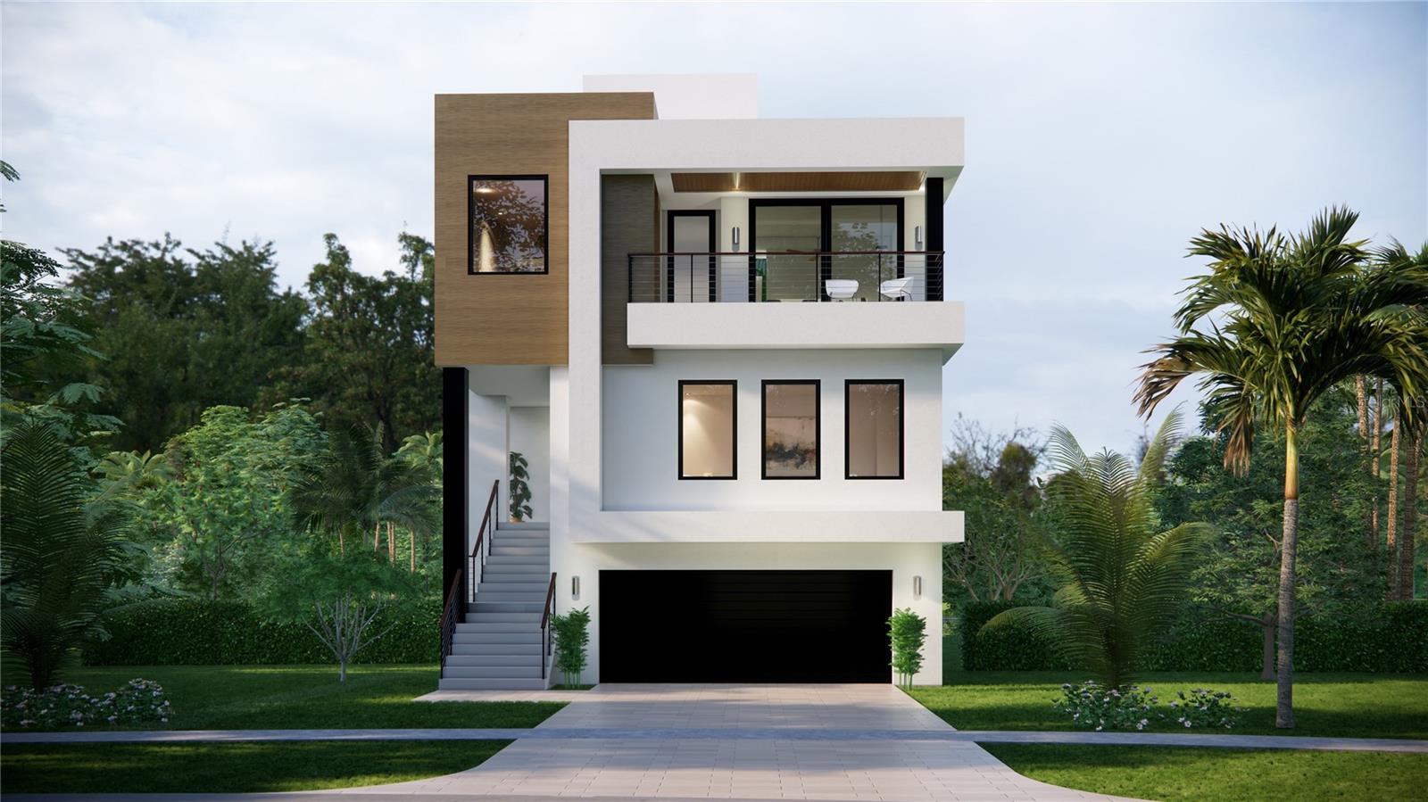Pre-Construction. To be built. Discover a rare opportunity to create your dream canal-front home with Green Street Homes on Davis Islands, one of Tampa's most sought-after neighborhoods. This brand-new waterfront estate will offer nearly 4,000 heated square feet of luxurious living space. The expansive first-level garage provides ample room for 6+ cars and all your water sports gear. Modern architecture, soaring ceilings, and expansive windows invite natural light throughout. Featuring 6 spacious bedrooms, 4.5 bathrooms, a modern kitchen with premium appliances and custom cabinetry, and a lavish primary suite with a private balcony overlooking the canal, this home is designed for both comfort and elegance. Outside, enjoy a resort-style pool, spa, and generous patio space ideal for entertaining. With a newer seawall, private dock, and boat lift, you’ll have direct access to Tampa Bay, perfect for embracing the waterfront lifestyle. Situated in the highly desirable Plant, Wilson, and Gorrie school district, this FEMA-compliant home meets all current flood codes, ensuring peace of mind year-round. Enjoy the vibrant community of Davis Islands with nearby dining, shopping, and recreation. Don’t miss this extraordinary opportunity — schedule your consultation with the sales and design teams today to bring your vision to life and experience the best of Tampa Bay living!