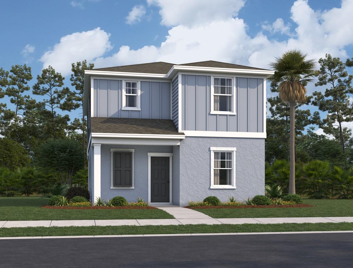 GRAND OPENNING...!!
About the Neighborhood
Welcome to Hawks Run, the next place you could call home and enjoy all the benefits of homeownership! Our homes are designed with comfort and simplicity in mind, making your living experience enjoyable and stress-free. Each home features brand-new appliances, including a washer, dryer, refrigerator, oven, and dishwasher. You'll also appreciate the elegant granite countertops, updated cabinets, energy-efficient design, and open kitchen layout.
Take advantage of our community amenities, which include a resort-style pool with cabanas, playground, a picnic area, and a dog park.
Hawks Run is conveniently located near local schools, restaurants, parks, and various water-based activities. Residents have easy access to major thoroughfares, such as SR 535, I-4, and US 192, making commutes to Orlando, Lakeland, and Tampa a breeze. Situated just off US-17, Poinciana offers quick access to Orlando’s top entertainment options, including numerous nearby nature preserves like the Walt Disney Wilderness Preserve.
Explore Orlando, Florida, located less than an hour from Hawk's Run! Beyond the popular attractions, the city boasts a vibrant cultural scene, beautiful parks, and a diverse dining landscape.
Ready to begin your homeownership journey? Call us today to schedule an appointment and speak with one of our New Home Guides!
About this Home Plan
Step inside this four-bedroom home from the inviting front porch and discover a spacious main floor layout. At the front, a guest room and guest bathroom provide ideal accommodations for visitors. The kitchen, located centrally, opens to the dining area and family room, creating a seamless space for entertaining and everyday living. Just off the dining area, a covered patio offers the perfect spot for outdoor relaxation. The garage is conveniently located at the rear of the home.
Upstairs, the primary bedroom features a walk-in closet and a primary bathroom. Three additional bedrooms are located down the hall, and an additional bathroom. A central loft area provides flexible space for a home office, media room, or play area. The laundry room is located near the primary bedroom for added convenience.
Your New Home’s Features
Brand new stainless steel appliances
Granite countertops
Open kitchen, dining, and living space
Covered patio
Energy-efficient design
2-car garage