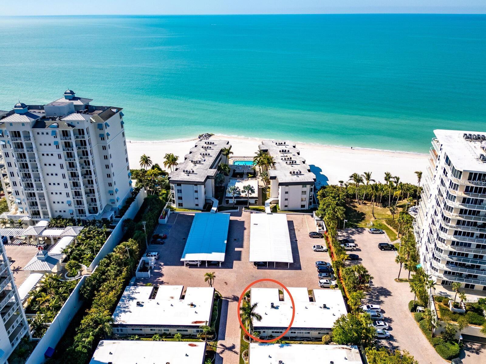 VACATION RENTAL: A gorgeous renovated 2 bedroom, 2 bath Villa located on Lido Key just steps to the beach! Come discover Lido South, a rare beach side treasure located at the south end of Lido Key, From the front entrance you’ll be wowed by the inviting interior. Beautifully designed, light and bright…you’ll feel right at home! A cook’s gem, the sleek kitchen with top-of-the-line appliances includes Subzero, Wolf, and Bosch which overlooks the dining and living room. An extra special feature is the lovely, enclosed lanai with its own TV seating area. The master bedroom retreat has a private bath, large walk-in closet and Smart TV for private viewing. The guest room features a very comfortable queen Murphy bed and closet with private entrance. Both bathrooms are modern, sleek, and functional. A shoji sliding barn door leads to the laundry room which holds an all-in-one washer/dryer, tankless hot water heater, and more storage space. For your added comfort this Villa incudes Wifi, carport and private BBQ grill. Lido South is a friendly, relaxed community with a large Gulf side heated pool with open deck, chaises, chairs and umbrellas, Club room and guest parking. Neighbors gather at the Sun deck at sunset for cocktails, and there is always someone to chat with at the pool. Looking to explore…World famous St. Armand's restaurants and shops and South Lido Park is just a short stroll with exercise trails, kayak launch and mangrove tunnels to explore. No pets and no smoking permitted. Jan - Mar 2026 not available.