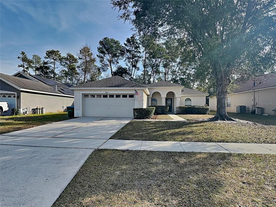 Take a look at this beautiful home, Clean and Move-In Ready, featuring 3 bedrooms, 2 bathrooms, 2 car garage and approximately 1,282heated square feet. Enjoy the freedom of a virtually maintenance free lifestyle while residing in a great community. Smart Home Tech - $21.95/mo; Washer/Dryer - $35/mo; High Speed Cable/Internet (if applicable by 3rd Party user) $55/mo; Renters insurance reqrd, Pool service (if applicable) is $150/mo, Septic System (if applicable)- $35/mo; Admin Fee - $150 after lease is generated. Applications are First Come First Serve basis. Variable Rent Option – go to “Apply” on website and select Term for monthly rental options. This home is professionally managed and maintained by Owner. You deserve single family rental living at its best!