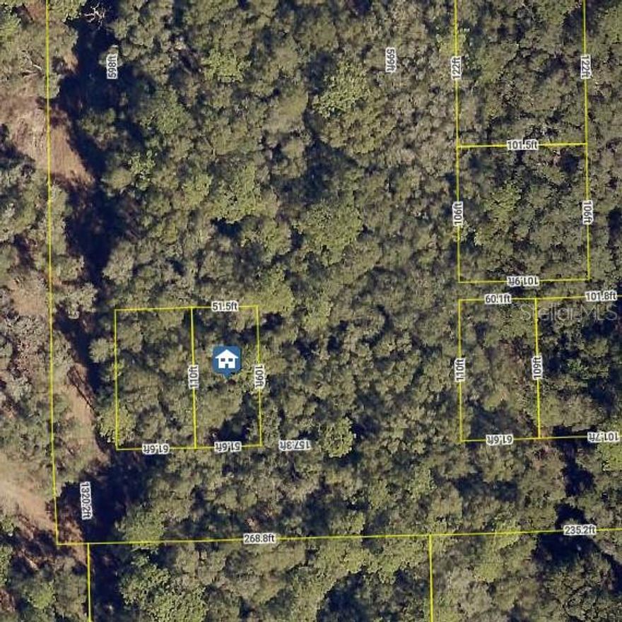 Secluded and unimproved .12-acre wooded lot in an undeveloped area.  Located just minutes to all shops, restaurants, major amenities and just minutes to downtown Deland.  Great for future investment and use.