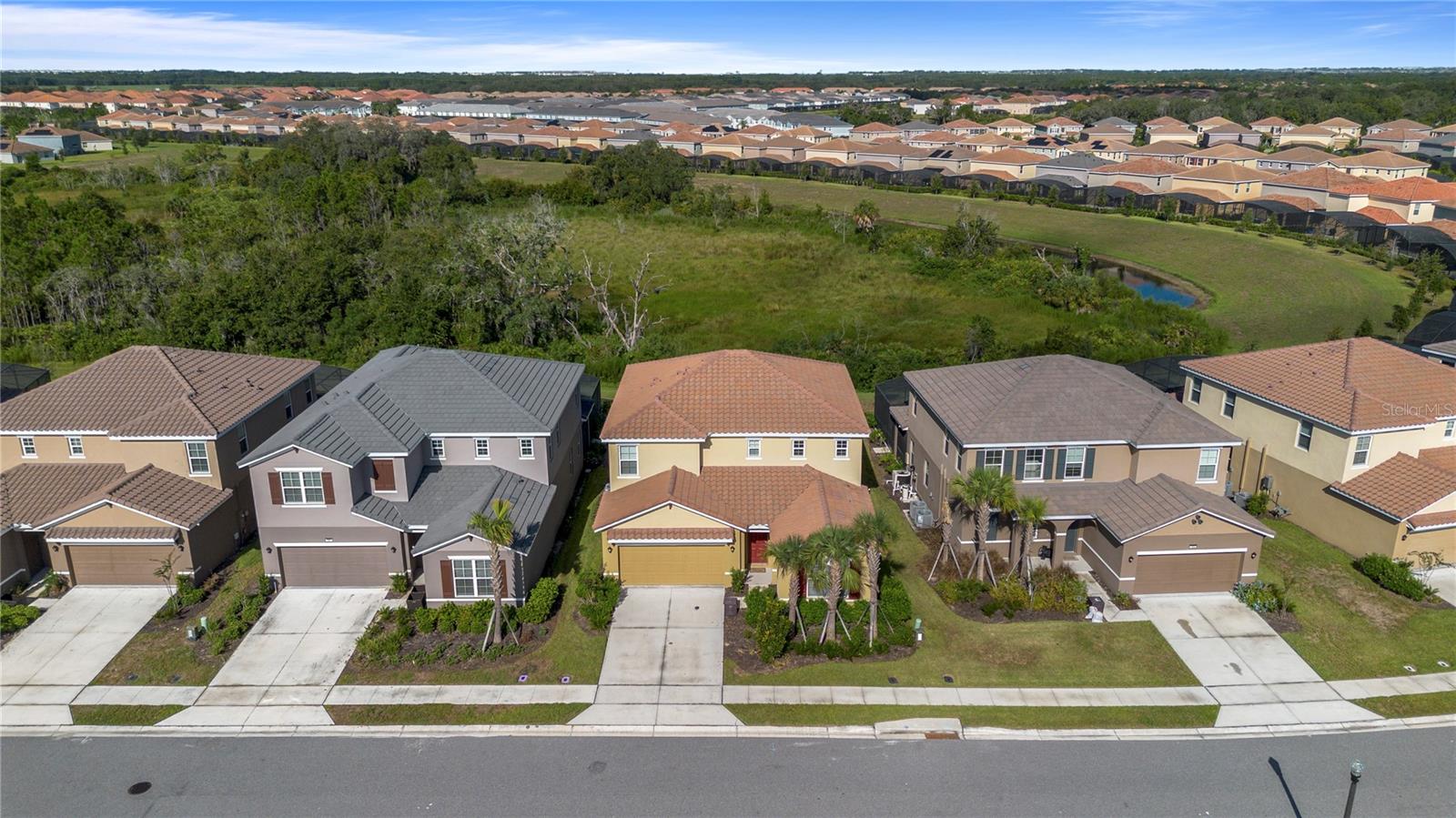 Own your dream home or vacation rental in the desirable Solterra Resort! This modern 6-bedroom, 5-bath home, built in 2023, features a private pool with spa and is located in a gated community just minutes from Orlando’s top attractions. Inside, enjoy an open floor plan with stylish finishes, a fully equipped kitchen, and spacious living and dining areas. The home includes fun, themed bedrooms, perfect for families and short-term rentals. Solterra Resort offers amazing amenities: a resort-style pool, lazy river, water slide, hot tub, clubhouse, fitness center, tennis courts, playground, and more. Whether for full-time living, vacationing, or investment, this home has it all. Schedule your showing today!