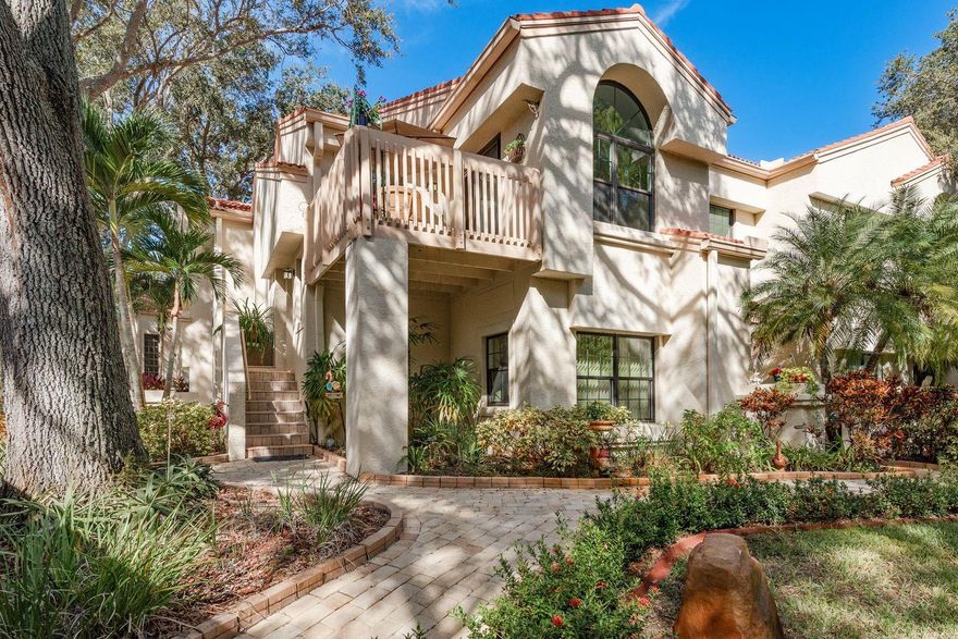 Welcome to Los Prados — where comfort meets convenience in the heart of Safety Harbor!
This beautifully updated 2-bedroom, 2-bath condo is tucked within a quiet, park-like community and sits on high elevation — NOT in a flood zone. From the moment you arrive, you’ll appreciate the serene setting, overlooking Folly Farms’ 10 acres of wooded walking trails, which residents can access through a private keyed gate — or simply enjoy the lush, wooded view from your private deck.
Inside, you’ll find thoughtful upgrades throughout, including TRANE AC/Heat Pump (2016), triple-pane hurricane-rated windows and sliders with a 25-year warranty, and a newer 2023 LG refrigerator plus 2024 GE washer and dryer.
The interior features Brazilian Cherry Solid Wood Flooring in the main living areas and Primary Suite. Motion-detecting lighting in the Custom-Built Storage Closets in Primary Suite and Entertainment Storage Cabinetry in the Living room. The Granite-topped vanities with new sinks, faucets, and lighting in both bathrooms makes for an elevated look and feel. The upgraded kitchen offers newer cabinets with pull-out pantry drawers, plenty of storage and motion detection in corner cabinet. Newer Stainless steel appliances, ample shelving in the laundry room and extra storage in foyer closet add smart functionality.
Additional highlights include a new hot water heater (2016), professionally installed mirrored accents in Primary Suite, and a Floored Attic for extra storage — a rare find in condo living.
Enjoy the year-round heated pool and hot tub Jacuzzi, cabana with full kitchen facilities, and three ponds with elegant fountains that line the community’s terra cotta paver walkways beneath majestic live oaks. Perfect for family gatherings and community events. 
And no milestone inspection required for the two-story buildings, you’ll have total peace of mind.
Experience the charm, tranquility, and convenience of Los Prados — just minutes from Downtown Safety Harbor, the Marina, and Philippe Park, local shops and restaurants. And two Airports within a 30 minute drive.  This home checks every box for beauty, value, and lifestyle. Don't wait. Call today for your private viewing!