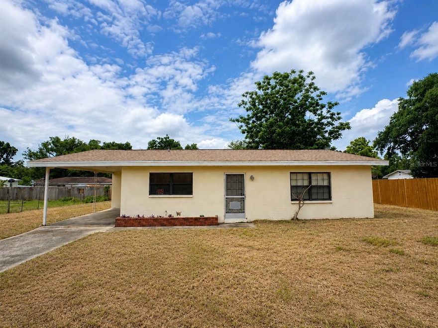 Opportunity and potential come together at 6347 Boxwood St, a 2 bedroom, 1 bathroom home with a carport tucked into an area that offers a more rural feel while still providing convenient access to everyday essentials. Enjoy the balance of quieter surroundings while remaining just a short drive from shopping, dining, grocery stores, and major roadways. With a functional layout, this property presents an excellent opportunity for an investor, renovator, or buyer looking to create their own vision and build long term value. The property’s roof was replaced in 2015. The chimney was removed at that time as well. Despite the home’s cosmetic and dated appearance, significant improvements have already been completed behind the scenes over the years. The property has been updated with a newer 200 amp electrical service panel, updated Romex wiring, and a re-pipe of the water lines completed in 2017, providing important system upgrades for future ownership.

The home includes a rear utility room housing the washer and dryer hookups, electric panel, and water heater, while the back slab patio provides additional space ready to be reimagined into an outdoor living area, screened patio, or future expansion potential. The property is serviced by septic. 

Please note there is currently no AC system or ductwork, and utilities will need to be connected through the electric company. Whether you are searching for your next project, investment opportunity, or a property to renovate and personalize, this home offers strong upside potential at an approachable entry point.