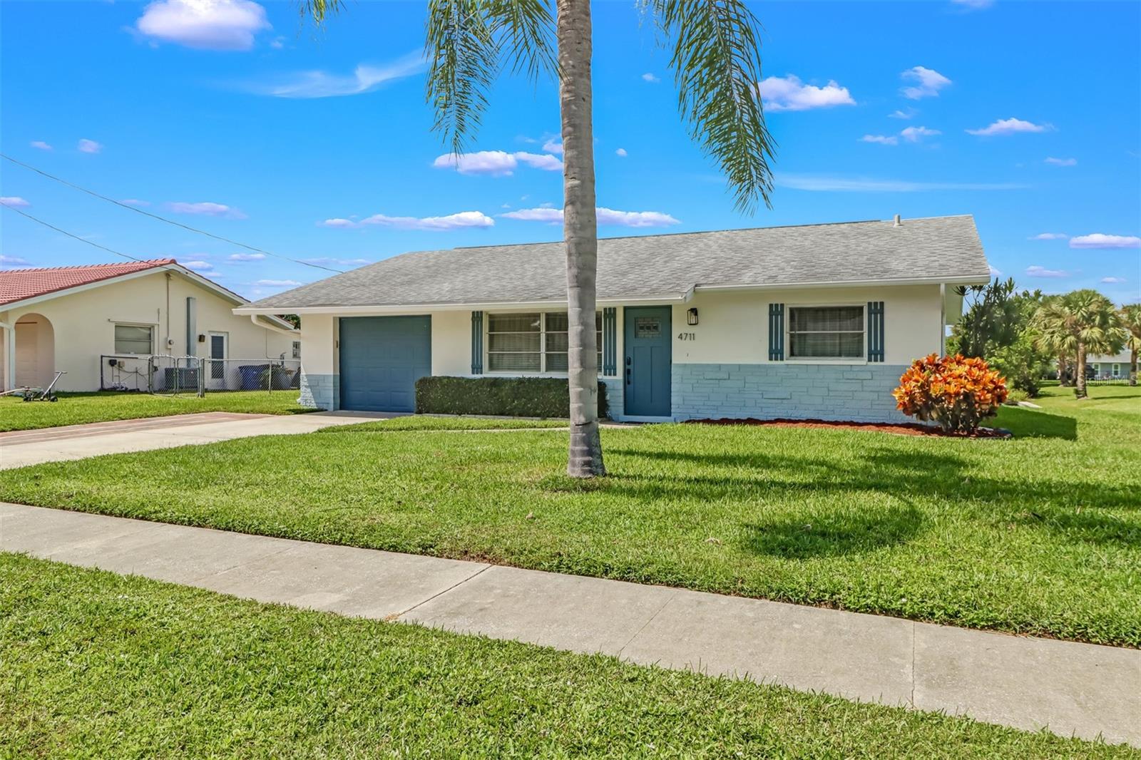 Welcome to a charming waterfront bungalow in the highly desired Waterway Estates of North Fort Myers. Built in 1971 and nestled at the tranquil end of a private canal, this inviting 3-bedroom, 2-bath home (approximately 1,198 sq ft) offers direct Gulf access with no bridges—just a 10-minute boat ride to the Caloosahatchee River for effortless waterfront fun. Step inside to find a formal living area, a cozy family room, ample storage, and walk-in closets—all offering both comfort and convenience. The interior is move-in ready, beautifully furnished, with recent upgrades including a fully remodeled kitchen with quartz counters, new appliances, new hot water tank, new washer and dryer, and new A/C—ensuring modern comfort and style throughout. The home boasts a screened-in lanai, perfect for relaxing evenings—imagine taking in the serene water views, trying your luck fishing, or enjoying your private hot tub under the Florida stars. The property sits on a generous 8,712 sq ft lot and includes a 1-car attached garage. This property is more than a home—it’s also ideal for a vacation rental (VRBO) or even as an investment opportunity. Plus, the seller is open to owner financing, broadening the appeal and convenience for potential buyers. Located in a non-gated, boating-friendly community, this bungalow combines peaceful privacy with easy access to boating adventures.