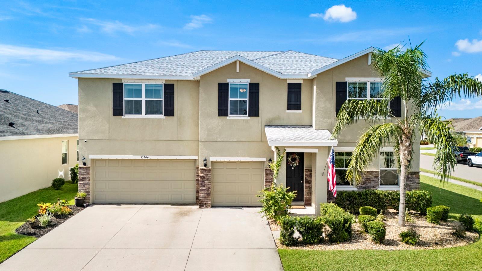 Lease this STUNNING 5-Bedroom, 3.5-Bath two-story pool home located in the highly sought-after Del Tierra subdivision a resort-style community in Bradenton. This meticulously maintained residence features five spacious bedrooms, three and a half bathrooms, and an impressive 3,745 square feet of heated living space on a 0.29-acre lot. Key features include a new roof installed in January 2025, an updated microwave, and new tile in the guest bathroom. The expansive living and dining areas have large glass sliders that lead to a beautiful heated saltwater pool, perfect for year-round enjoyment. The open floor plan includes a large stone island in the kitchen, dark wood cabinets, and stainless steel appliances. Upon entry, there is a welcoming office space on the first floor, suitable for remote work or study. The primary bedroom comes with an exquisite ensuite bathroom, which includes a separate garden tub, a glass-enclosed walk-in shower, dual vanity sinks, and a spacious walk-in closet. Upstairs, you will find additional bedrooms and bathrooms, along with a large family room that offers plenty of space for growing families or a mother-in-law suite. The three-car garage provides ample storage options, and the property is secured by a complete white vinyl fence, ensuring privacy in the outdoor area. This home combines luxury and functionality, providing an exceptional living experience. Bradenton, Florida, is a vibrant city located on the Gulf Coast, known for its rich history, diverse culture, and attractive lifestyle. With a population of approximately 55,000 residents, it serves as a hub for both locals and visitors seeking a blend of outdoor activities, community events, and cultural experiences. The city boasts beautiful waterfront areas along the Manatee River and offers easy access to picturesque beaches such as Anna Maria Island and Longboat Key. Residents can enjoy a range of recreational activities, including boating, fishing, and beachcombing. Additionally, numerous parks and nature preserves are available for hiking, picnicking, and birdwatching. Bradenton is home to several cultural attractions, including the South Florida Museum, which features exhibits on the region’s history and ecology, as well as a planetarium and aquarium. The Village of the Arts, a unique community of working artists, showcases local art through galleries and studios. Shopping and dining options in Bradenton are plentiful, with a variety of local restaurants, cafes, and shops. The downtown area has seen revitalization, offering charming boutiques, art galleries, and vibrant farmers' markets. For sports enthusiasts, Bradenton is known as the spring training home for the Pittsburgh Pirates, and it hosts various youth sports leagues and events throughout the year. The nearby Manatee County Golf Course and other sporting facilities cater to golf and tennis enthusiasts. Overall, Bradenton offers a balanced lifestyle with access to nature, cultural experiences, and a welcoming community atmosphere, making it an appealing place to live and visit. Lawn & Pool Service included.Schedule a tour and make this your home today!!