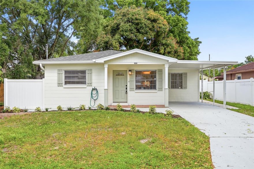 Completely Remodeled | Prime Tampa Location | Walkable Lifestyle - Welcome to 2206 Gordon St — a fully renovated home taken down to the studs and rebuilt with modern finishes and peace of mind. This is not a cosmetic flip — everything has been redone, including a new roof, soffit, updated electrical, plumbing, kitchen, bathrooms, flooring, interior and exterior paint, and fencing. Ideally located just minutes from Channelside and Ybor City, this home offers the perfect blend of urban convenience and neighborhood charm. Enjoy being walking distance to the bay (approx. 5 minutes) with beautiful water views nearby, and just a short 10-minute walk to DeSoto Park for outdoor recreation, trails, and waterfront relaxation. Commuters will love the easy access to the Lee Roy Selmon Expressway, making travel throughout Tampa seamless. Whether you're heading to downtown, the Tampa Riverwalk, or nearby dining and entertainment, everything is right at your fingertips. This move-in ready home is perfect for buyers seeking a low-maintenance property in one of Tampa’s most rapidly growing and centrally located areas.
