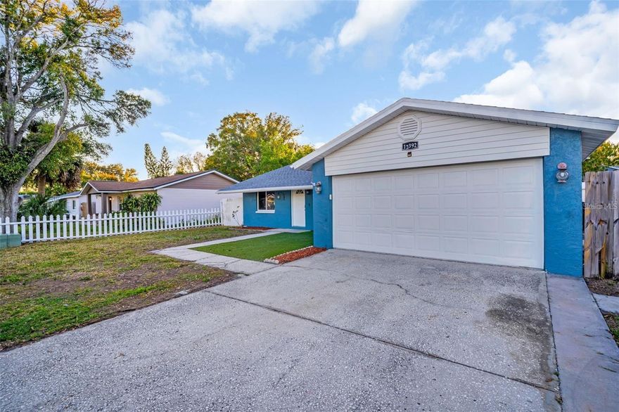 This single-family home is fully renovated from top to bottom and truly move-in ready. It's centrally located in Pinellas County, near the end of a dead-end street. The brand-new kitchen features sleek quartz countertops and stainless steel appliances. The home also boasts beautifully updated bathrooms and luxury vinyl plank flooring throughout.  It is a split floor plan with 2 bedrooms on one side and the primary bedroom on the other side.  The home features a split floor plan, with 2 bedrooms on one side and the primary bedroom on the other.