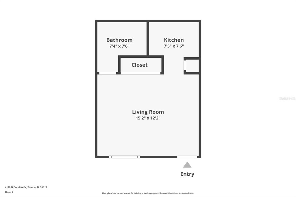 Photo of 4130 Dolphin Drive #203, Tampa, FL 33617 (MLS # TB8497917)