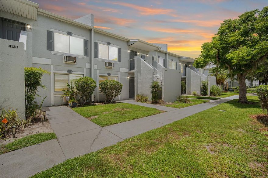 Welcome to your own little riverside retreat in the Waterside community of Tampa—where easy living meets everyday escape. This cozy studio condo offers a peaceful, low-maintenance lifestyle along the Hillsborough River, perfect for those who love simplicity without sacrificing style. Inside, enjoy hardwood floors underfoot, a galley kitchen with a stylish backsplash for easy meal prep, and large windows that bring in soft natural light—ideal for slow mornings with coffee or unwinding after a long day. Thoughtfully designed for convenience, the studio layout keeps everything you need right within reach.

Step outside into a relaxed, nature-filled setting with scenic walking paths for evening strolls, a sparkling pool for sunny afternoons, and an enclosed jacuzzi for year-round relaxation. The community dock invites you to start your day with river views or wind down while watching local wildlife, creating a tranquil escape that still keeps you close to everything Tampa has to offer.